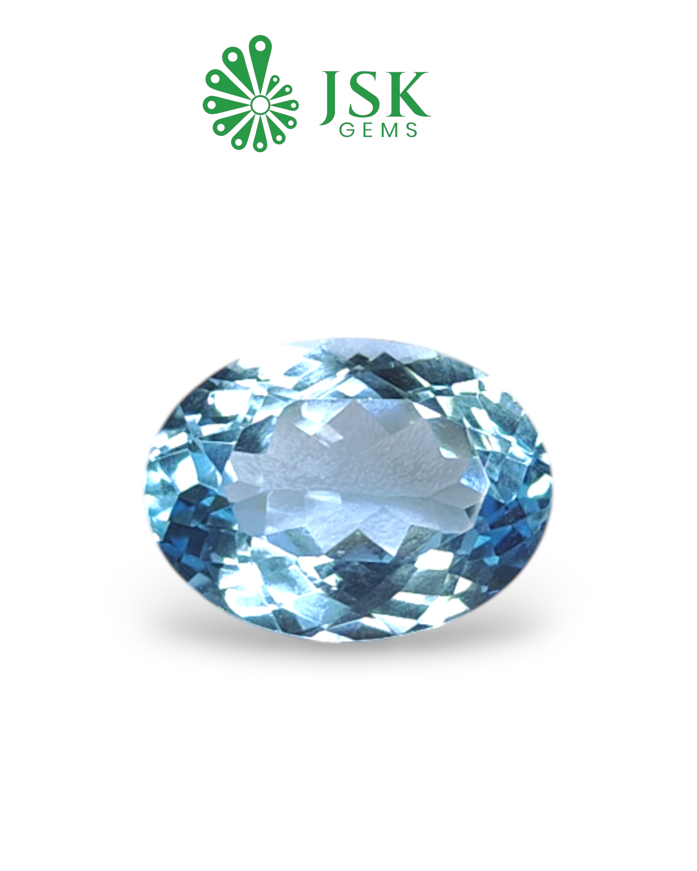 Top Grade 9.12 Cts - 10.13 Ratti Natural Blue Topaz