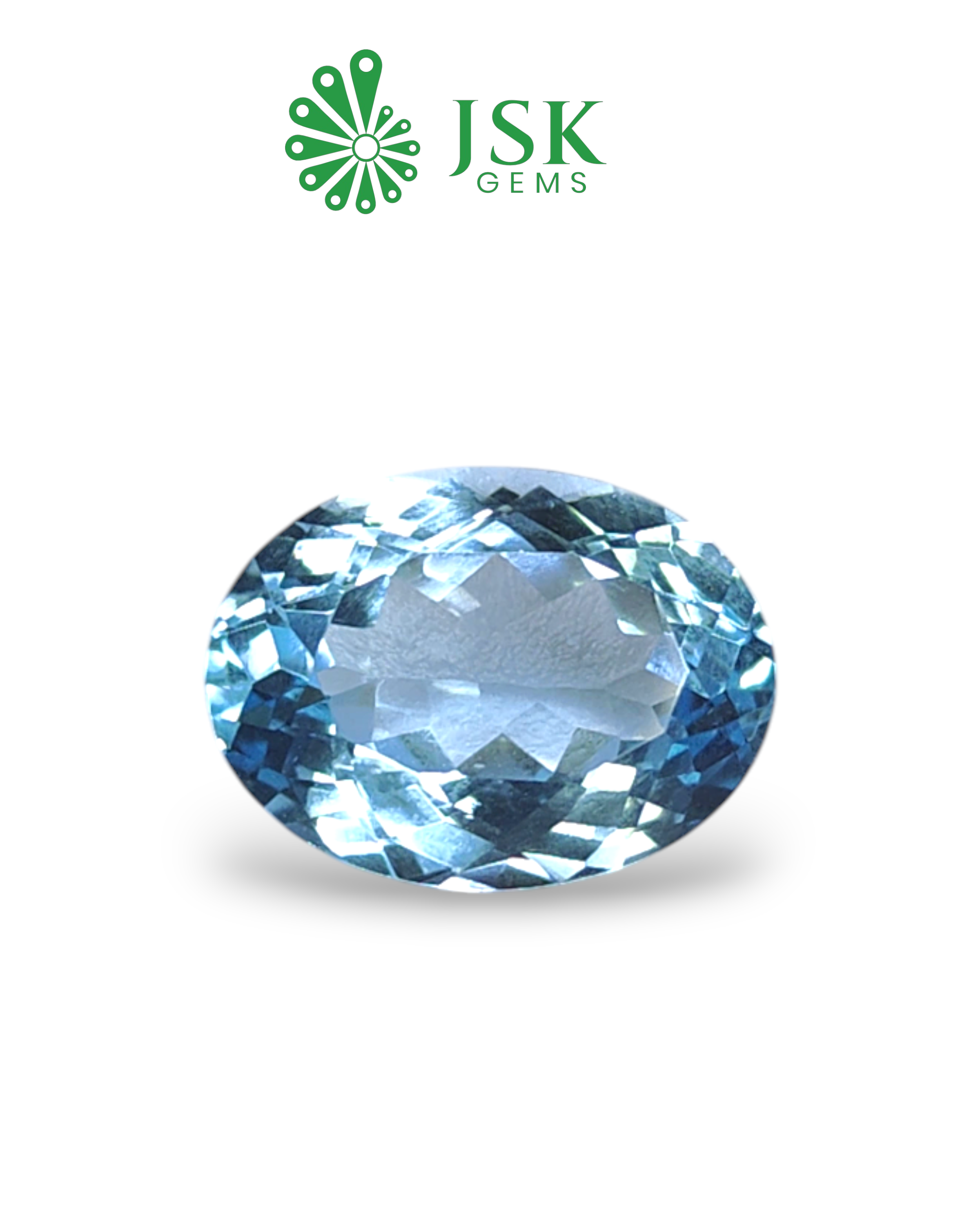 Top Grade 9.12 Cts - 10.13 Ratti Natural Blue Topaz