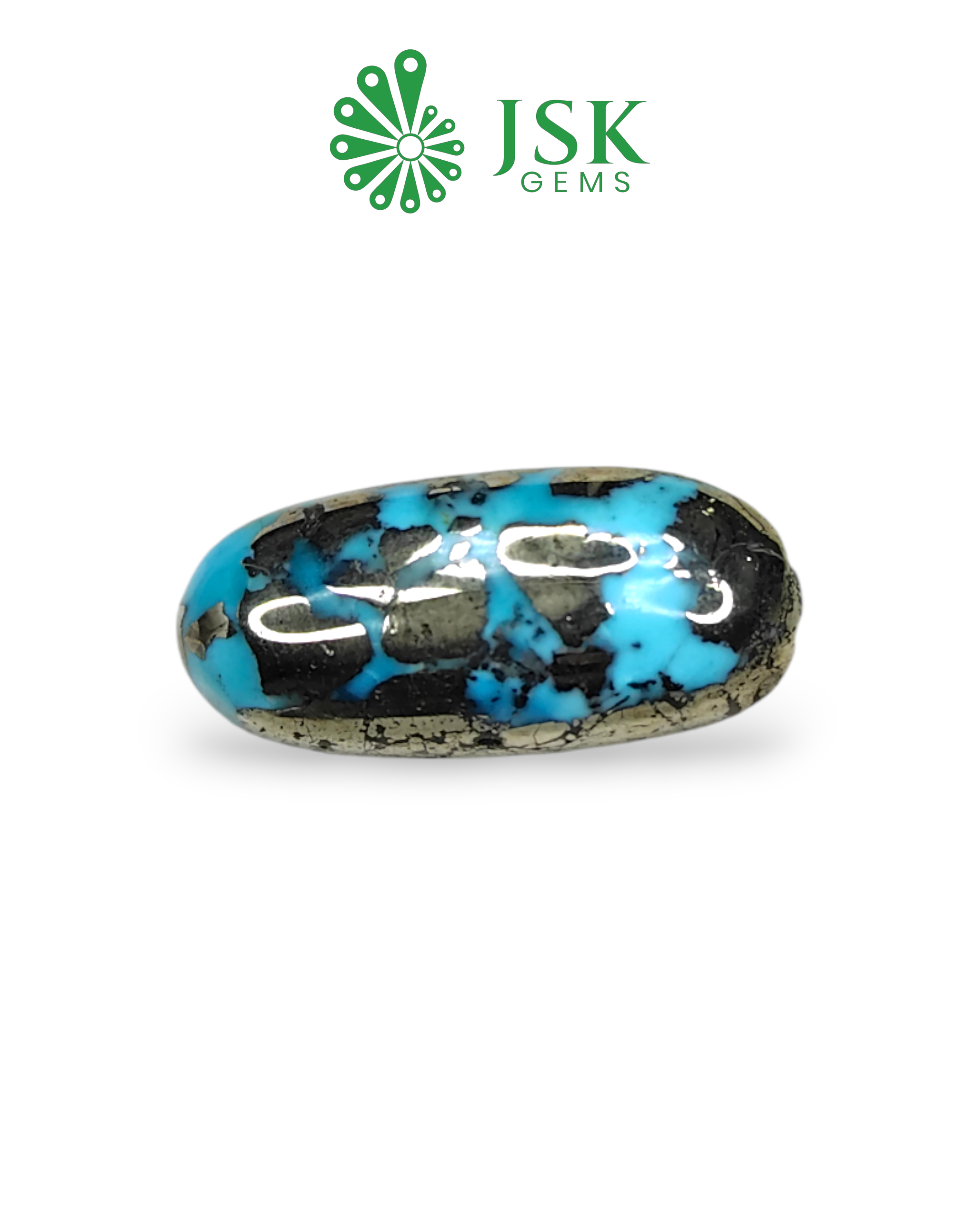 Premium Grade 30.15 Ct - 33.5 Ratti Natural Irani Feroza - Turquoise