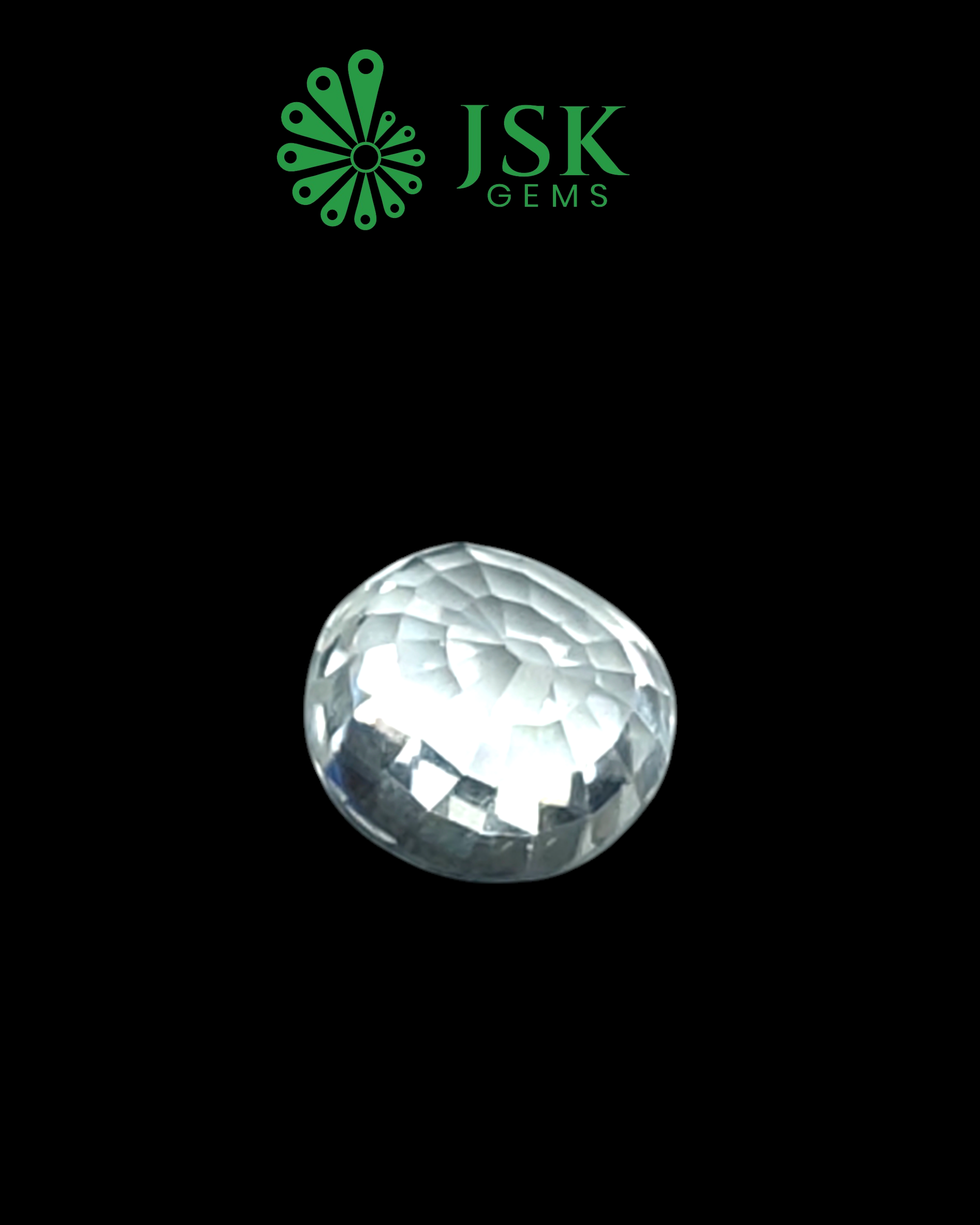 Top Grade 5.74 Ct - 6.37 Ratti  Natural White Zircon