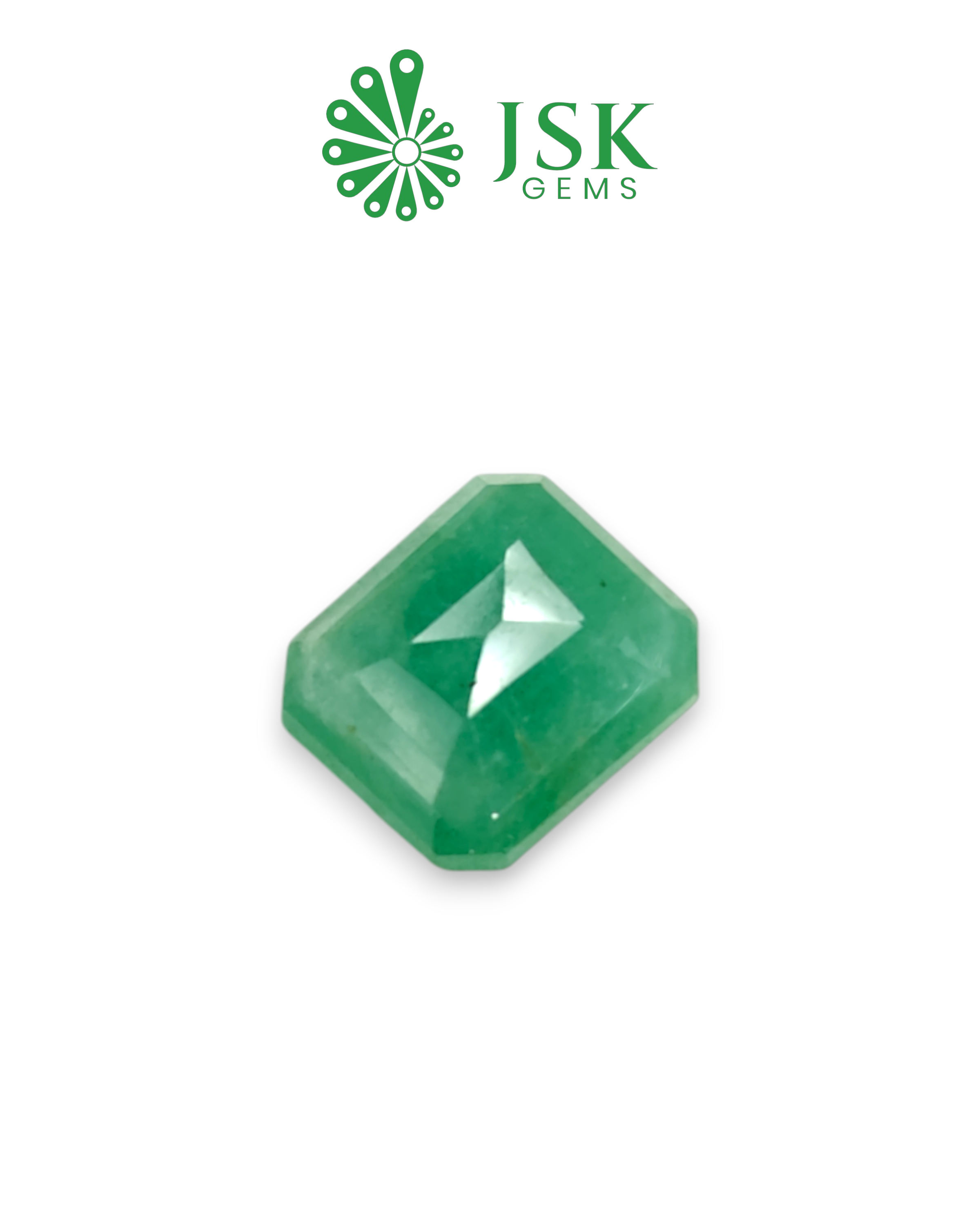 Premium Grade 6.01 Ct - 6.67 Ratti Natural Emerald - Panna