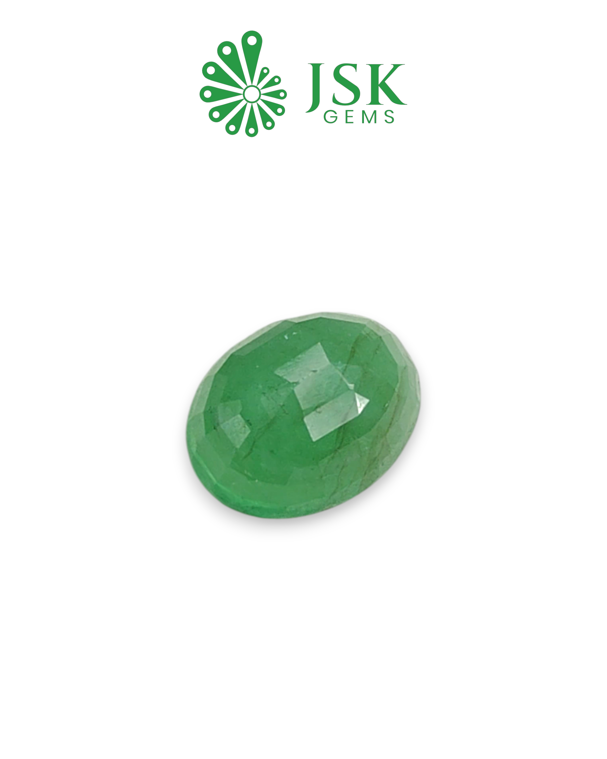 Premium Grade 5.77 Ct - 6.41 Ratti Natural Emerald - Panna