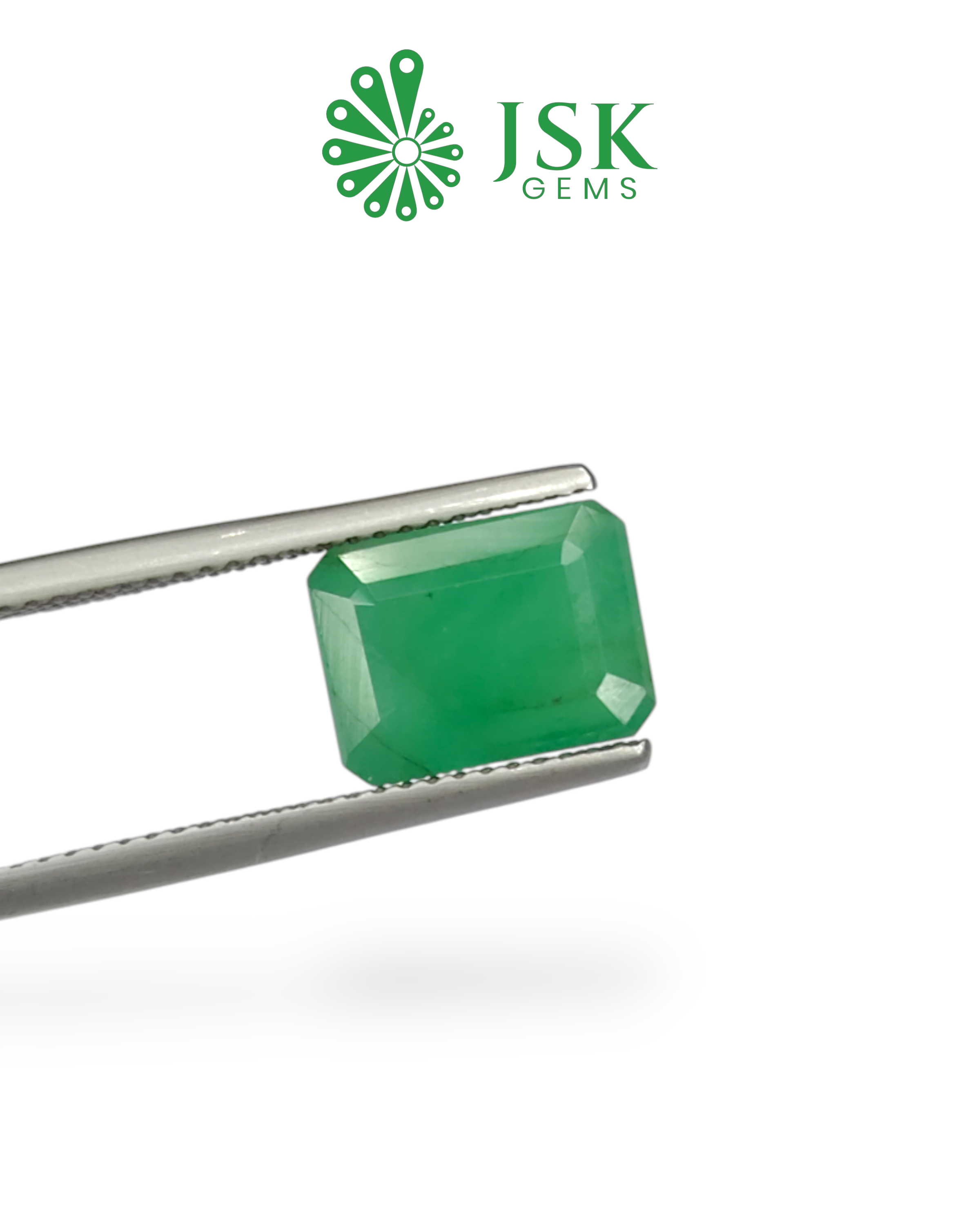 Premium Grade 4.80 Ct - 5.33 Ratti Natural Emerald - Panna