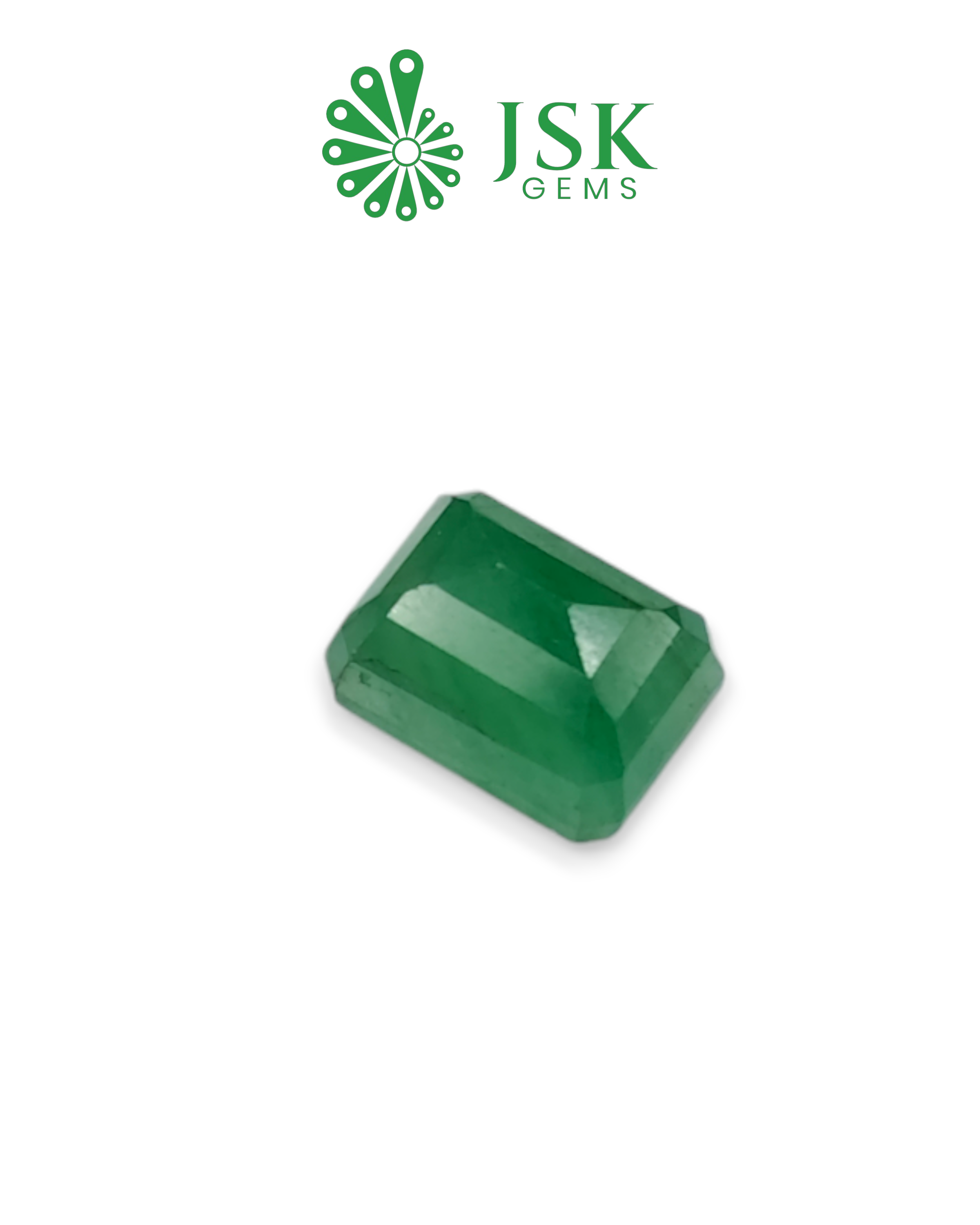 Premium Grade 4.80 Ct - 5.33 Ratti Natural Emerald - Panna
