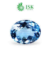 Top Grade 6.15 Ct - 6.83 Ratti Natural Blue Topaz