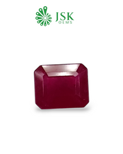 5.78 Ct - 6.42 Ratti Natural Bangkok Ruby - Manik (Glass Filled)