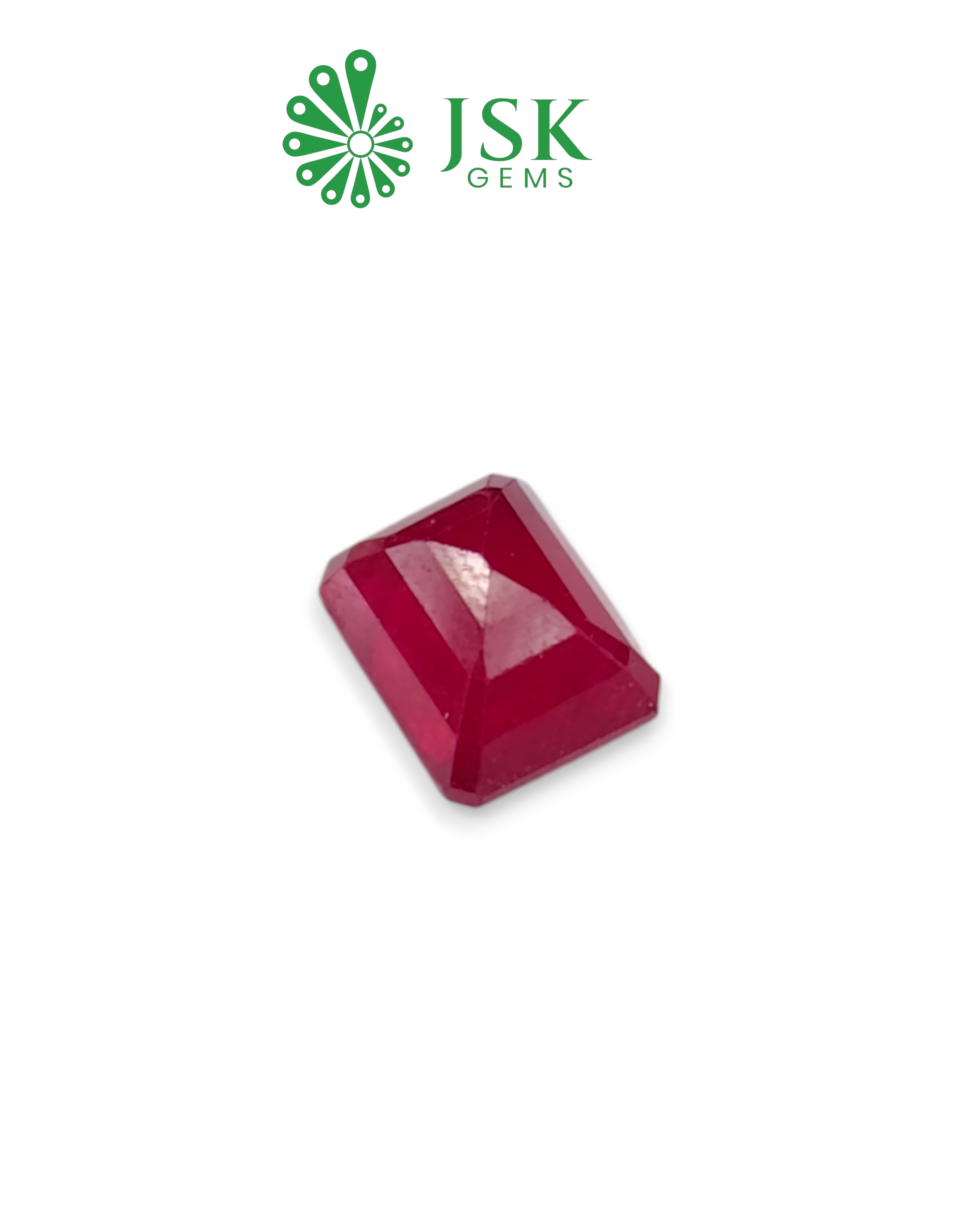 4.56 Ct - 5.06 Ratti Natural Bangkok Ruby - Manik (Glass Filled)