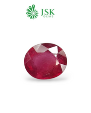 6.00 Ct - 6.66 Ratti Natural Bangkok Ruby - Manik (Glass Filled)