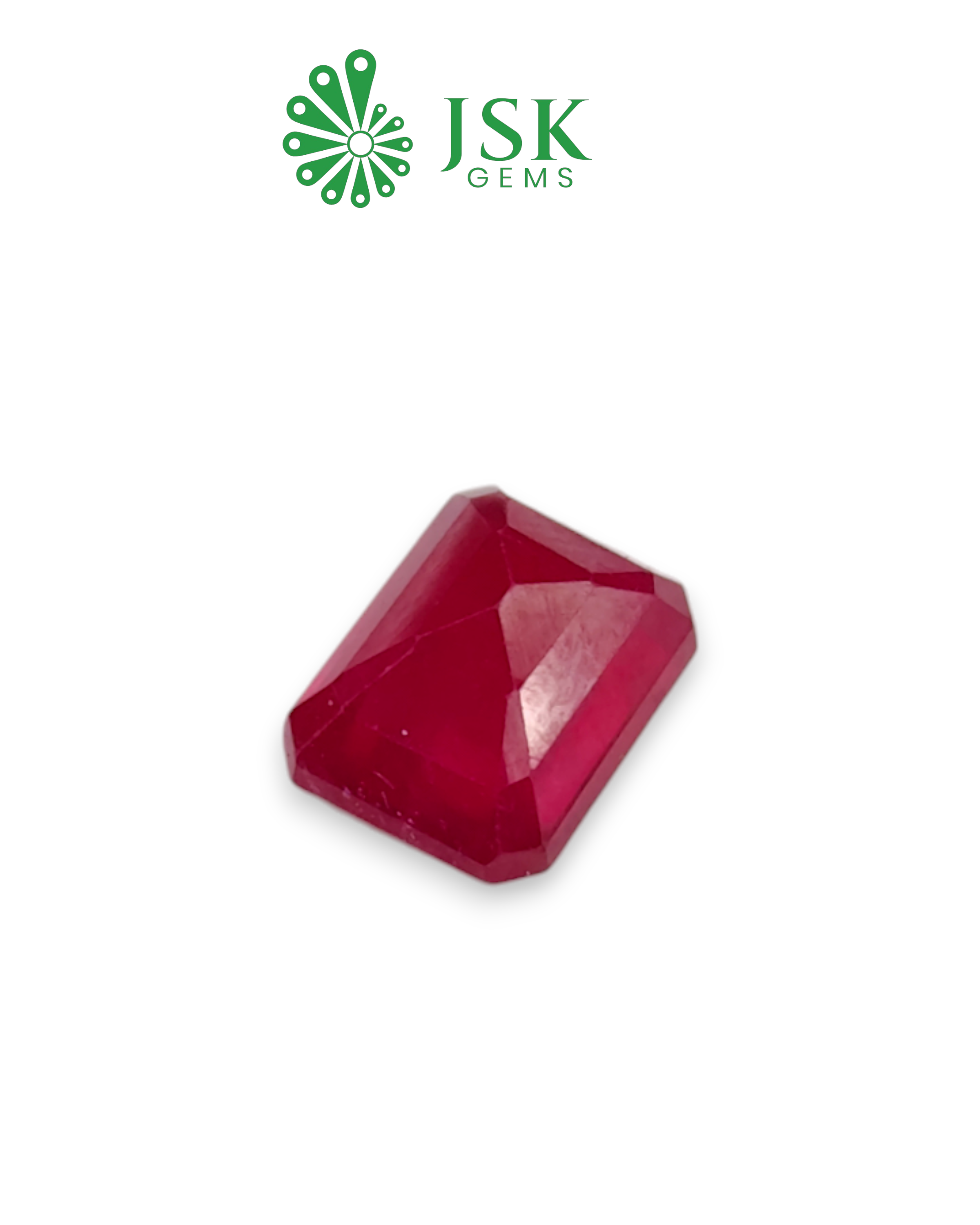 4.79 Ct - 5.32 Ratti Natural Bangkok Ruby - Manik (Glass Filled)