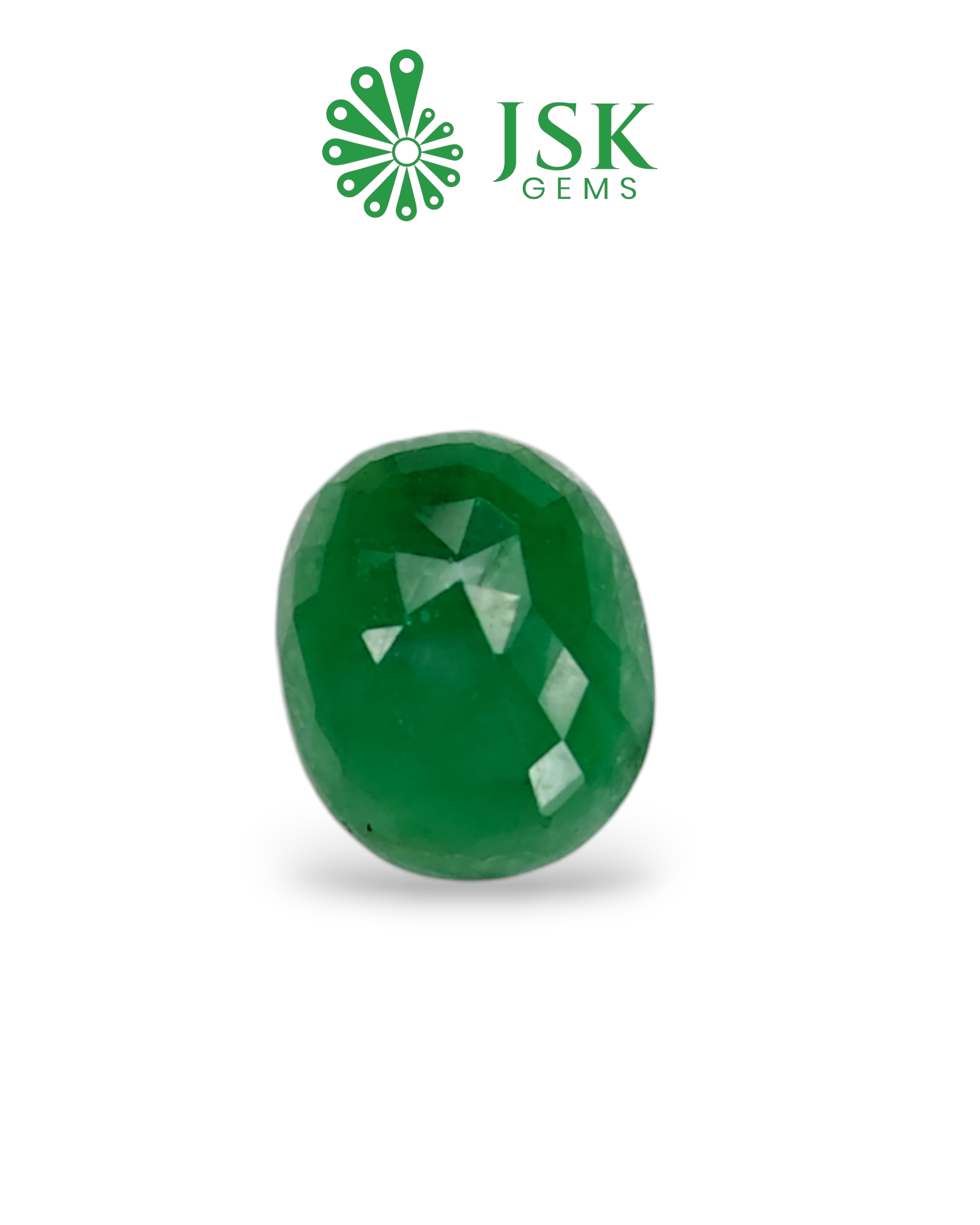 Premium Grade 7.40 Ct - 8.22 Ratti Natural Emerald - Panna