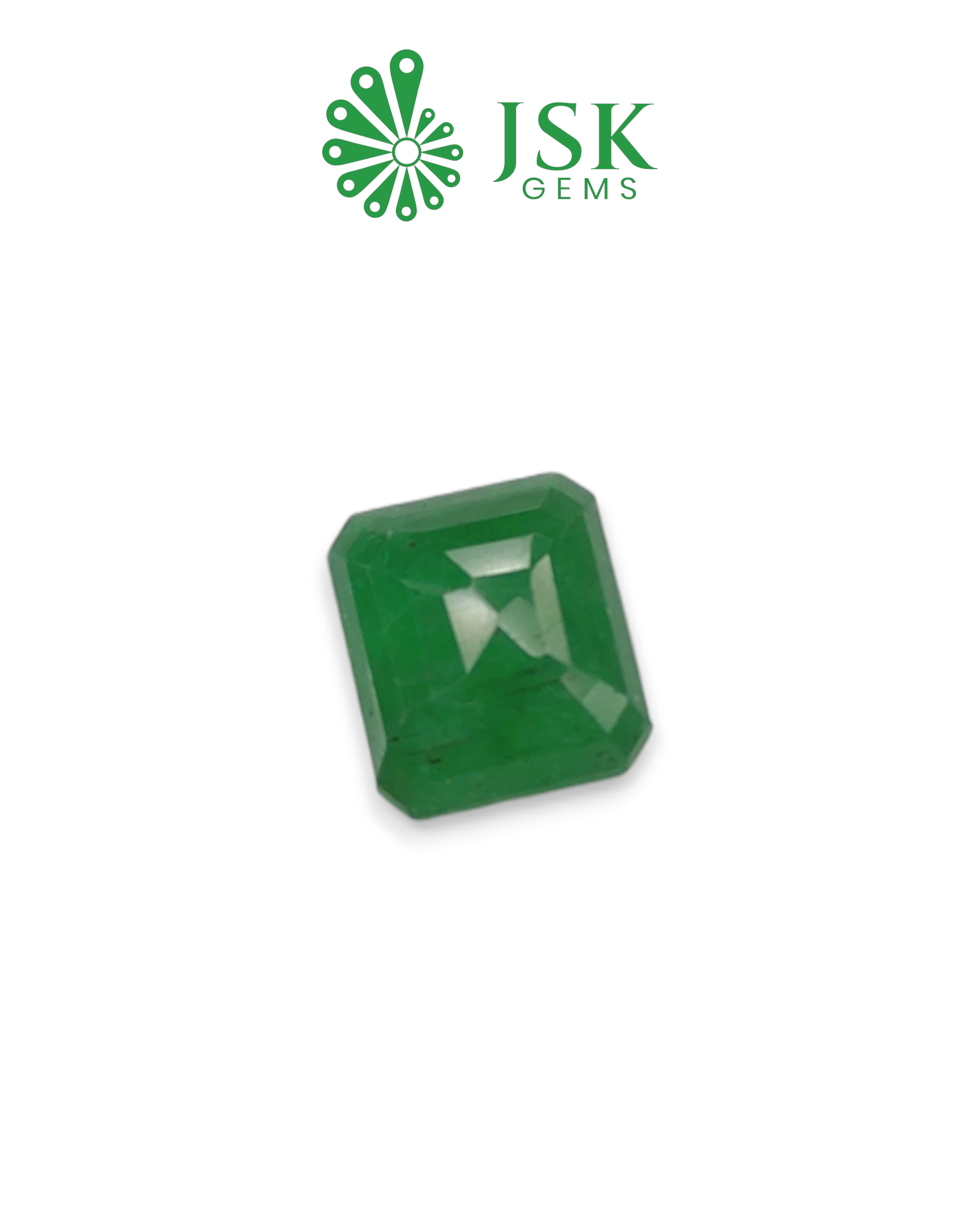 Premium Grade 5.16 Ct - 5.73 Ratti Natural Emerald - Panna