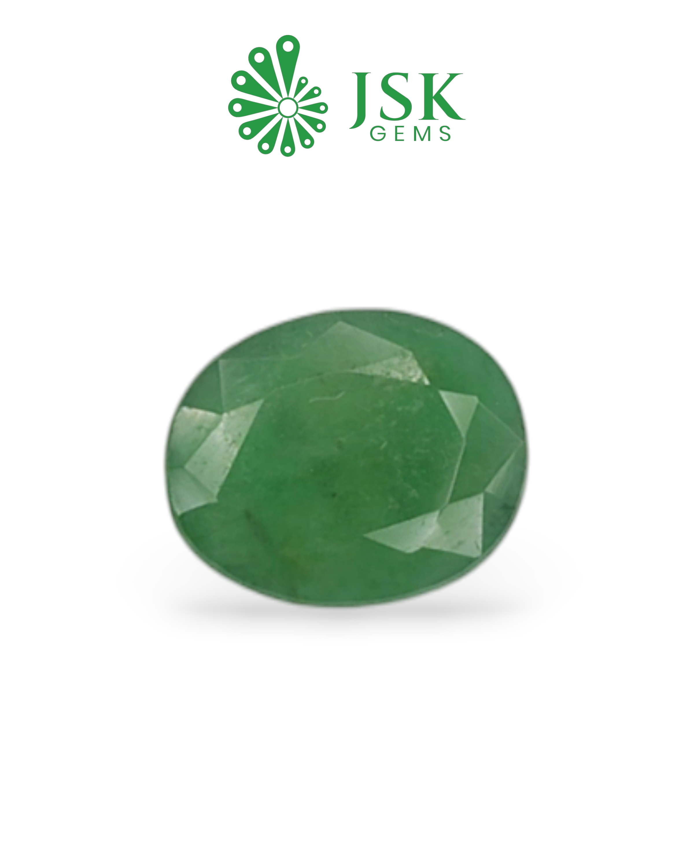 Premium Grade 5.04 Ct - 5.60 Ratti Natural Emerald - Panna