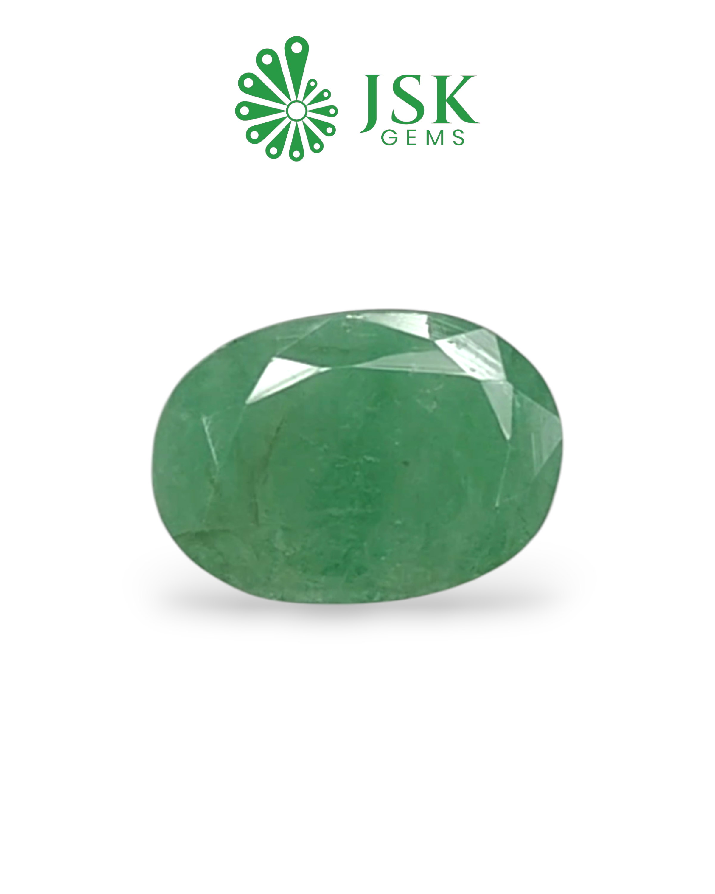 Premium Grade 5.15 Ct - 5.72 Ratti Natural Emerald - Panna