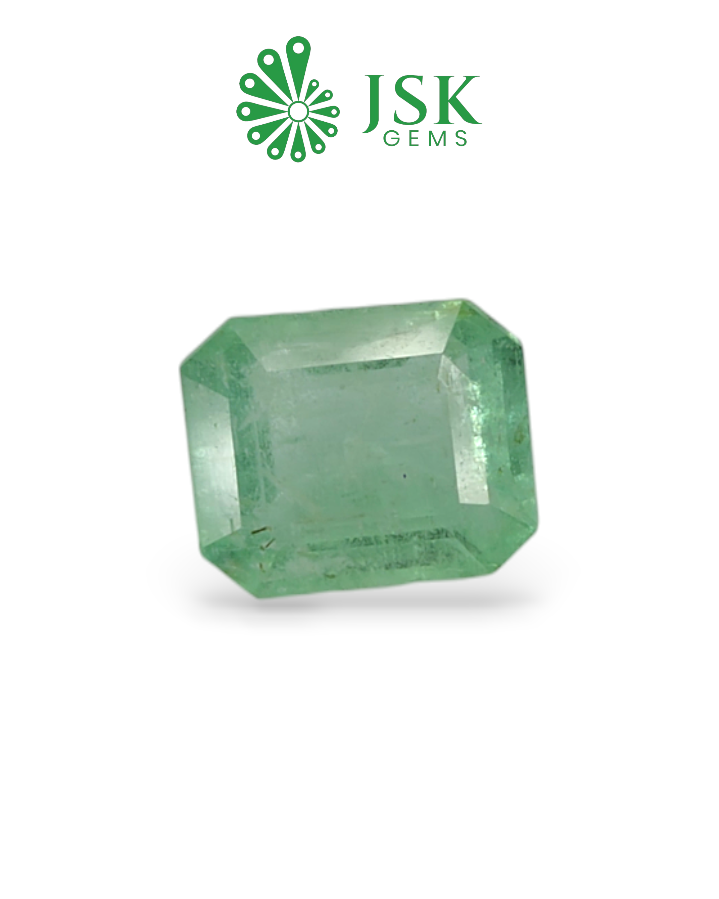 Premium AAA Grade 10.53 Ct - 11.70 Ratti Natural Emerald - Panna