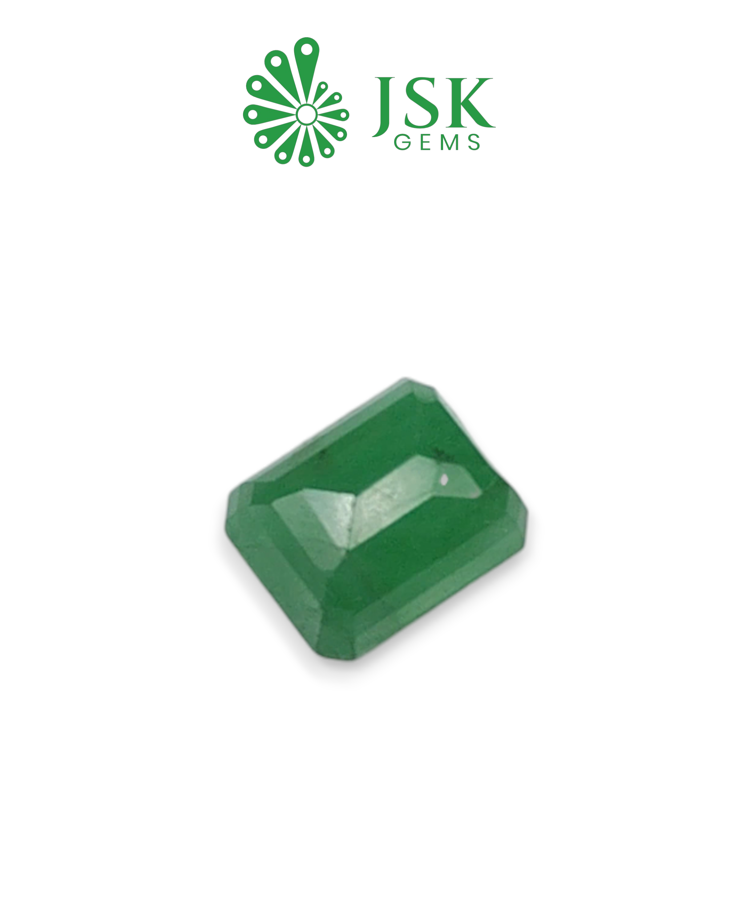 Premium Grade 5.38 Ct - 5.97 Ratti Natural Emerald - Panna