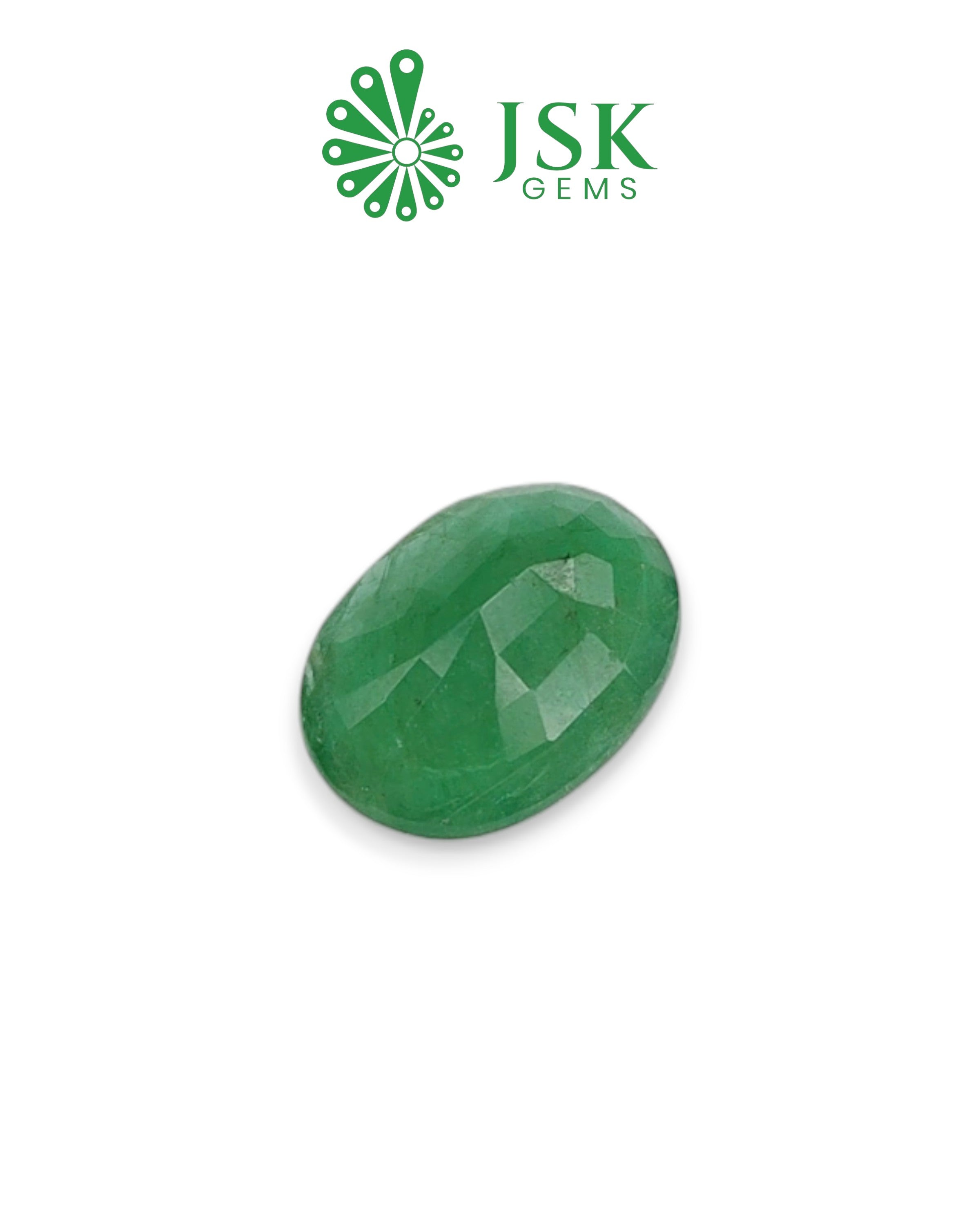 Premium Grade 7.60 Ct - 8.44 Ratti Natural Emerald - Panna