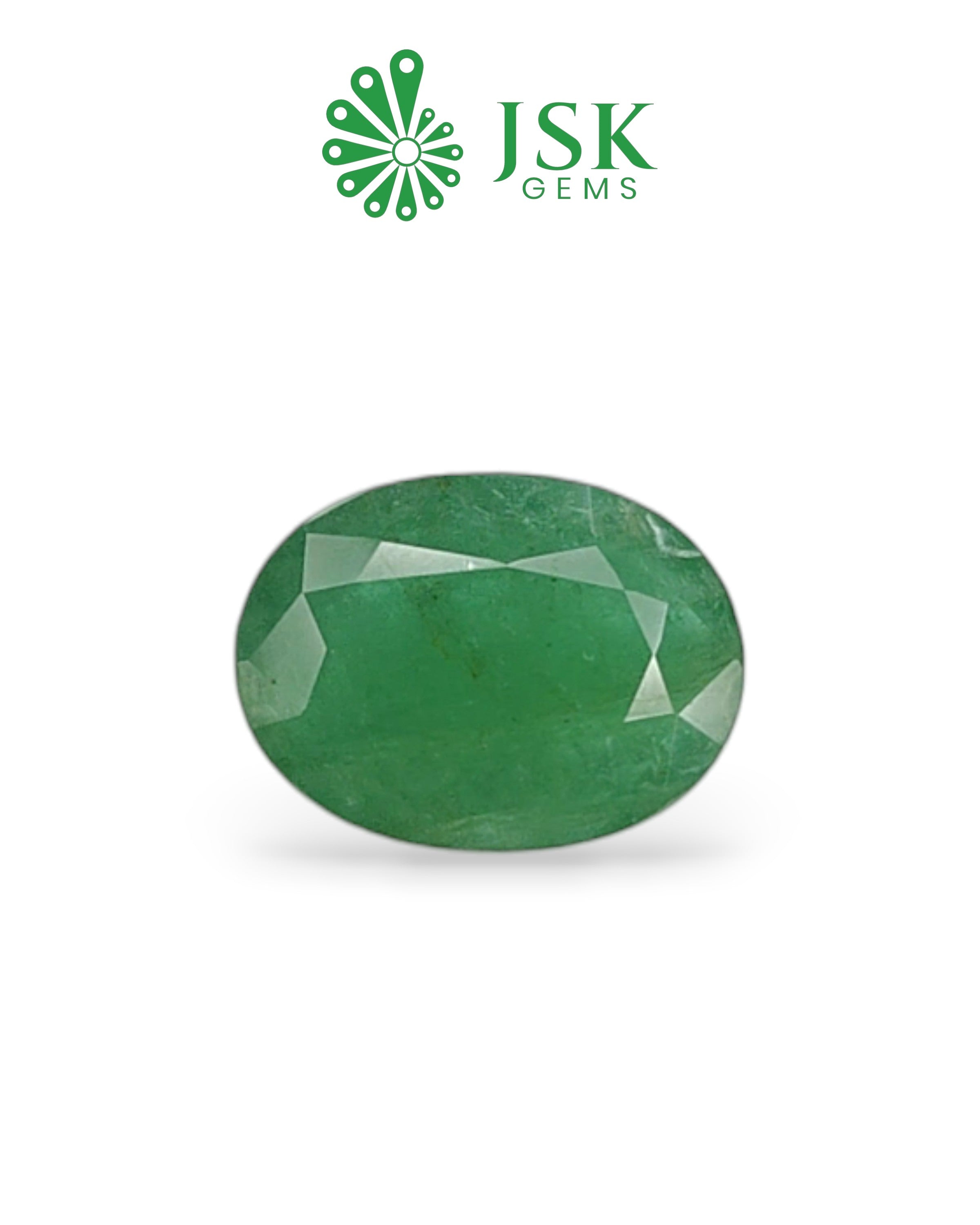 Premium Grade 7.60 Ct - 8.44 Ratti Natural Emerald - Panna