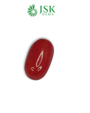 JTL Certified Premium 5.81 Ct - 6.45 Ratti Natural Italian Red Coral