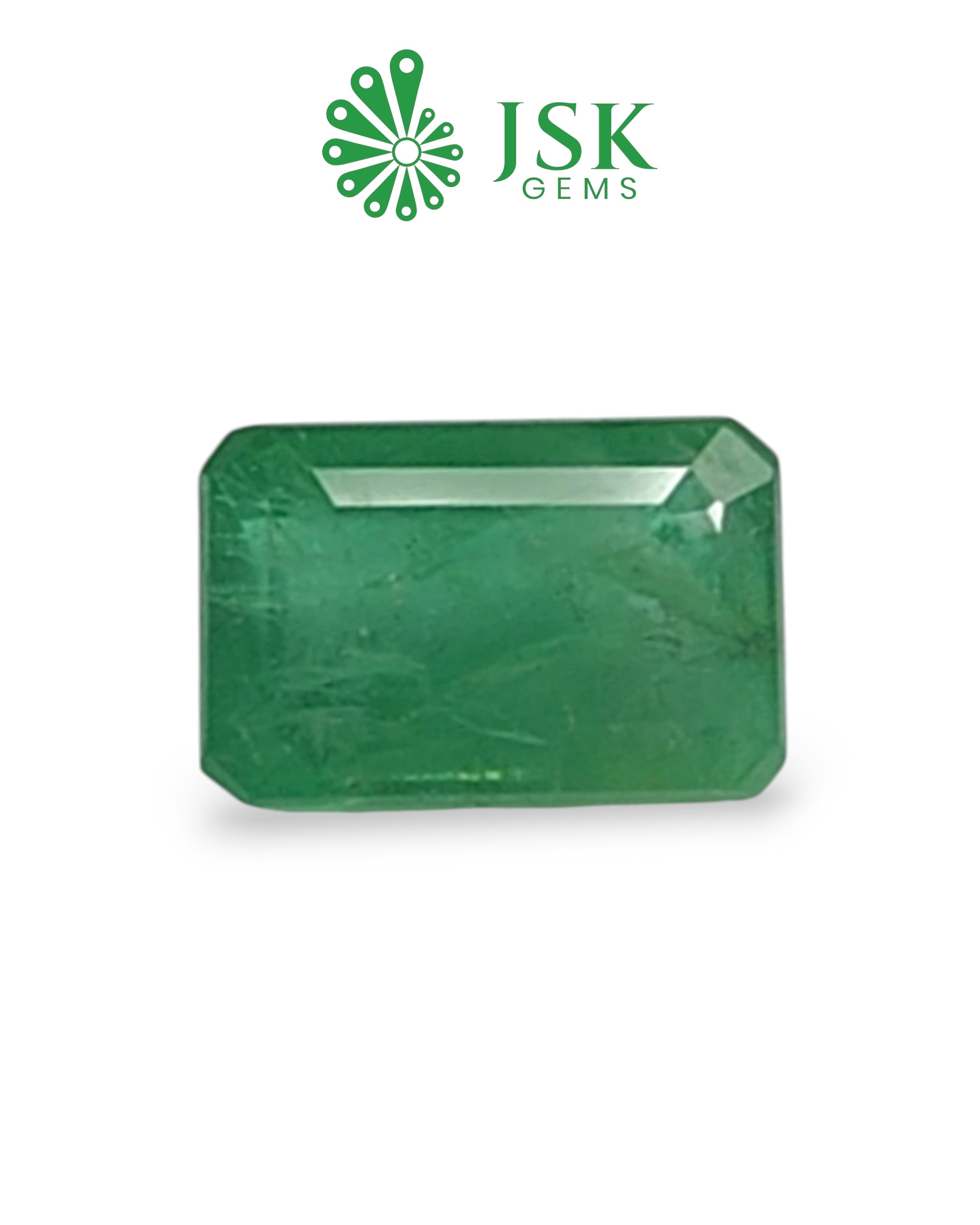 Premium Grade 5.78 Ct - 6.42 Ratti Natural Emerald - Panna