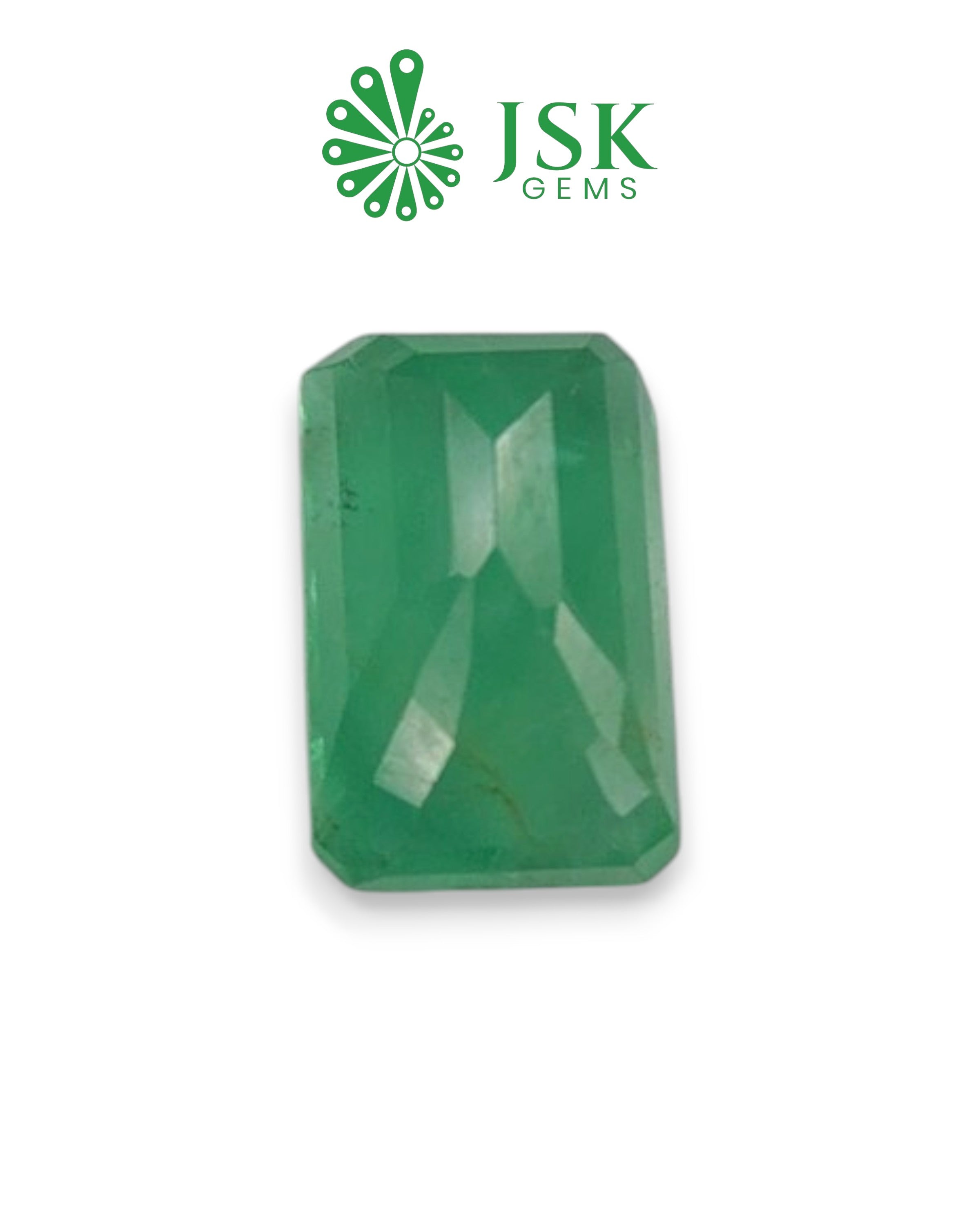 Premium Grade 5.78 Ct - 6.42 Ratti Natural Emerald - Panna