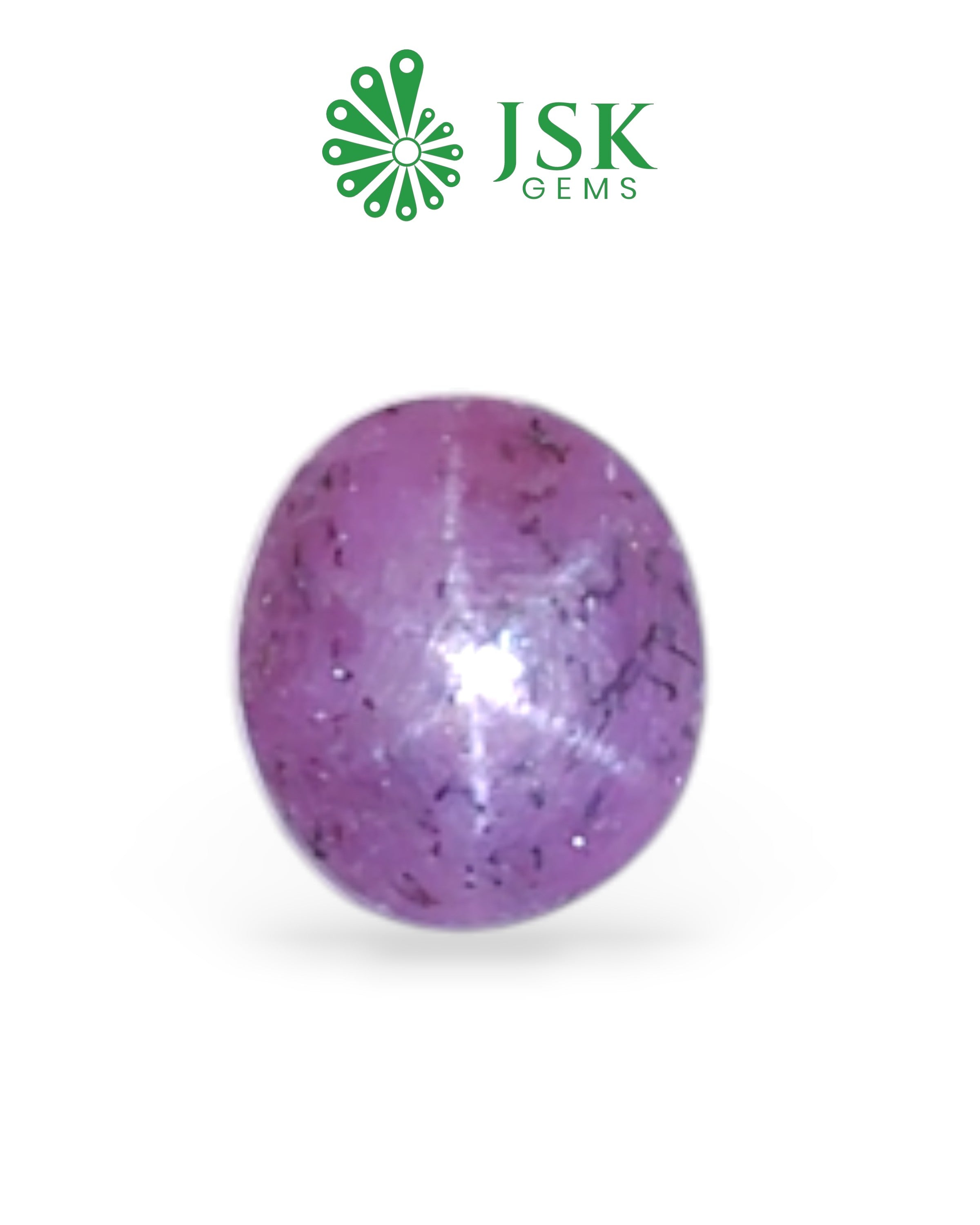 Certified 8.77 Ct - 9.74 Ratti Unheated Untreated Natural Star Ruby - Manik
