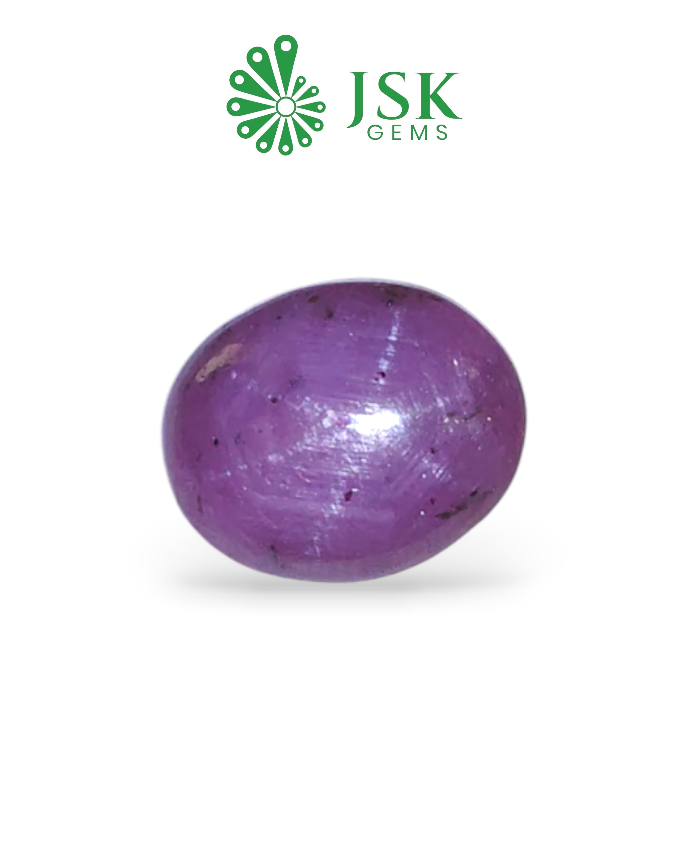 Certified 10.92 Ct - 12.13 Ratti Unheated Untreated Natural Star Ruby - Manik