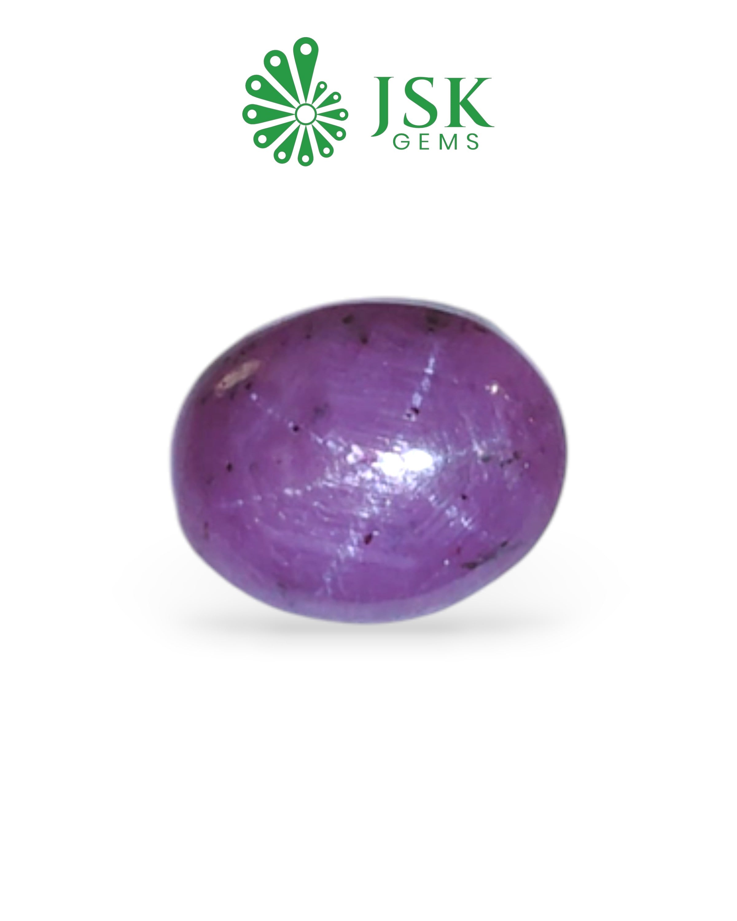 Certified 10.92 Ct - 12.13 Ratti Unheated Untreated Natural Star Ruby - Manik