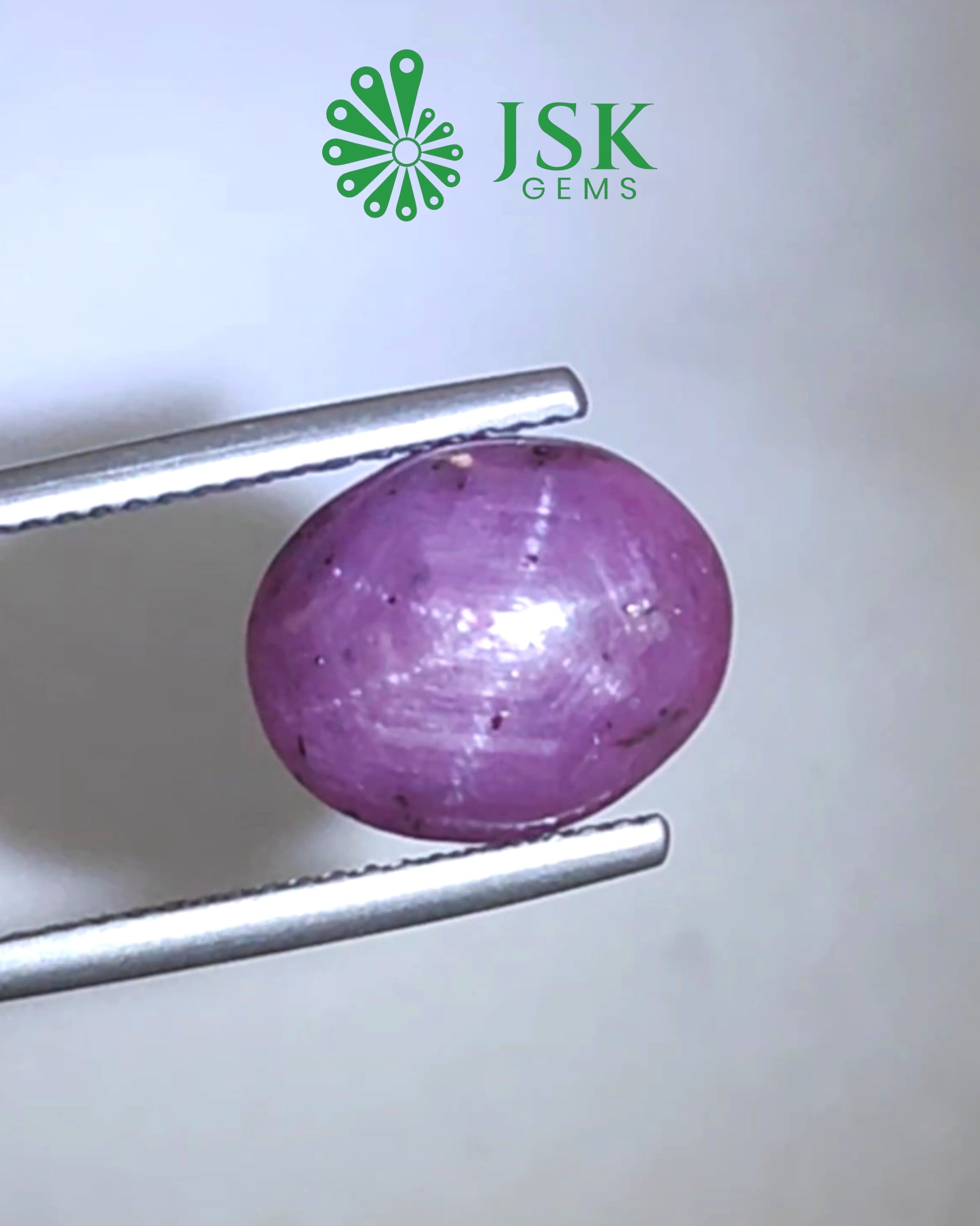 Certified 10.92 Ct - 12.13 Ratti Unheated Untreated Natural Star Ruby - Manik