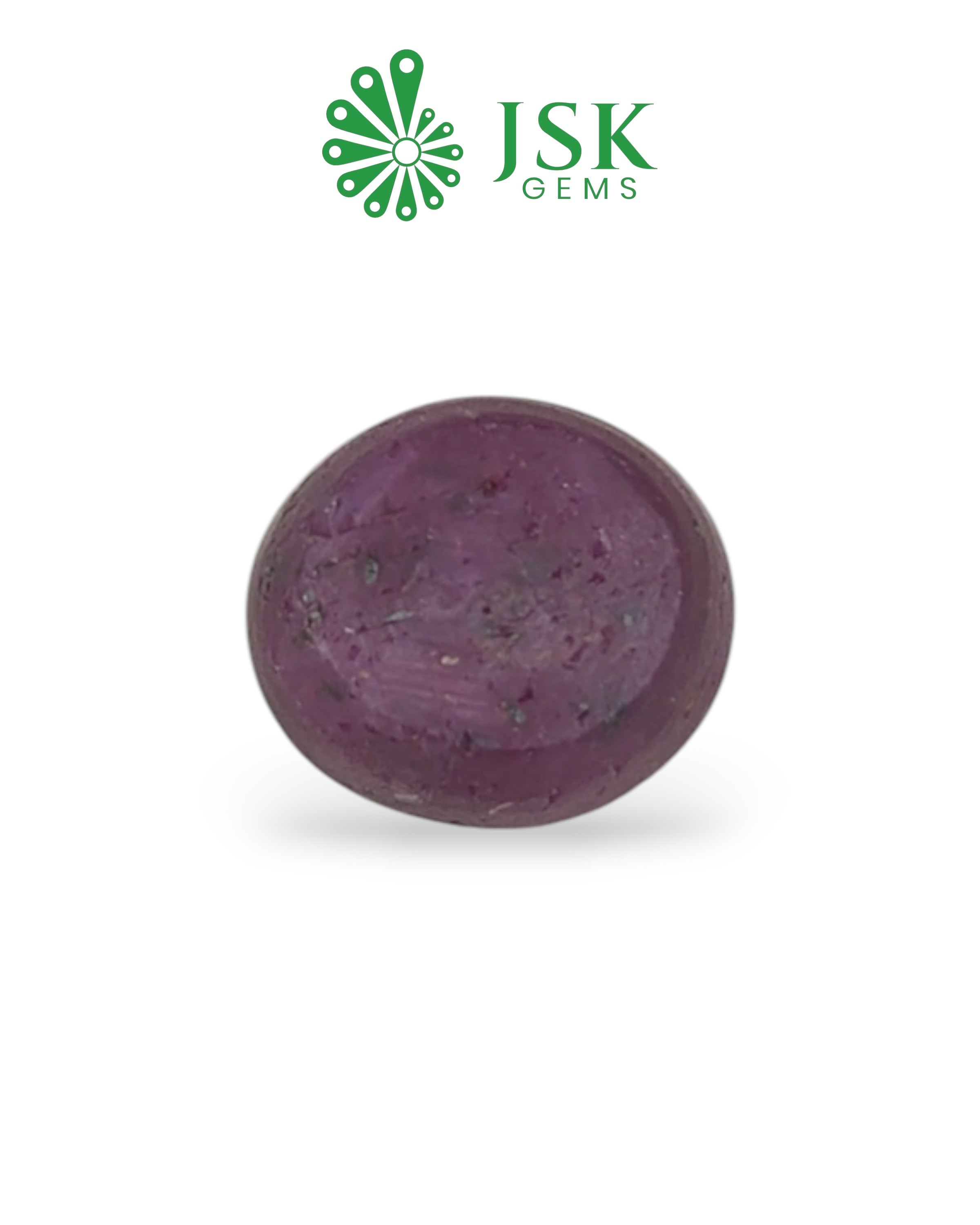 Certified 10.56 Ct - 11.73 Ratti Unheated Untreated Natural Star Ruby - Manik