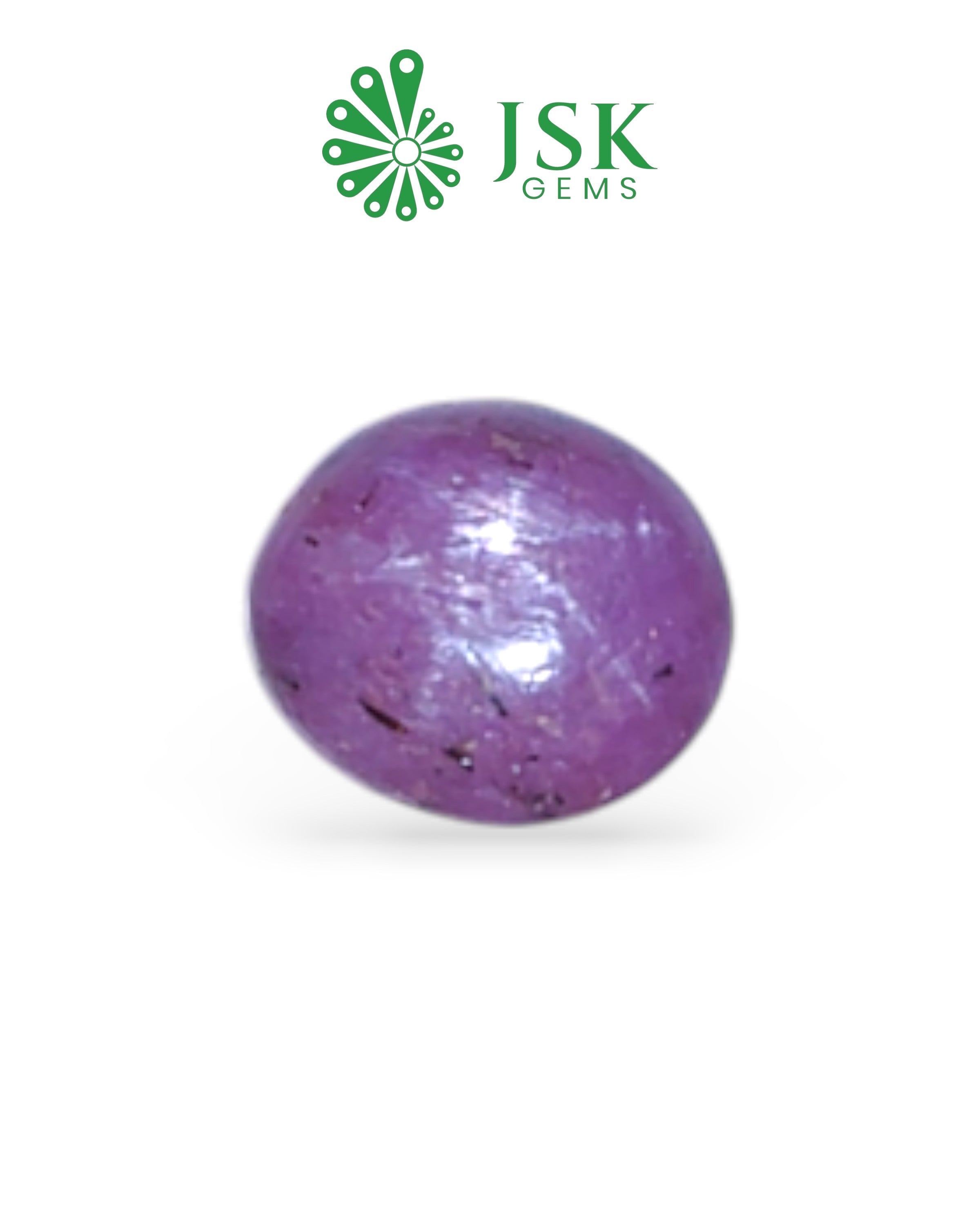 Certified 5.87 Ct - 6.52 Ratti Unheated Untreated Natural Star Ruby - Manik