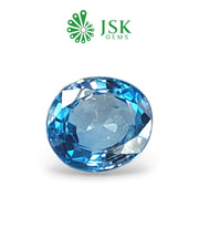 Top Grade 4.42 Ct - 4.91 Ratti  Natural Blue Zircon