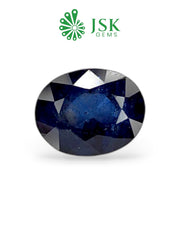 Premium 5.21 Ct - 5.78 Ratti Natural Bangkok Blue Sapphire(Heated)