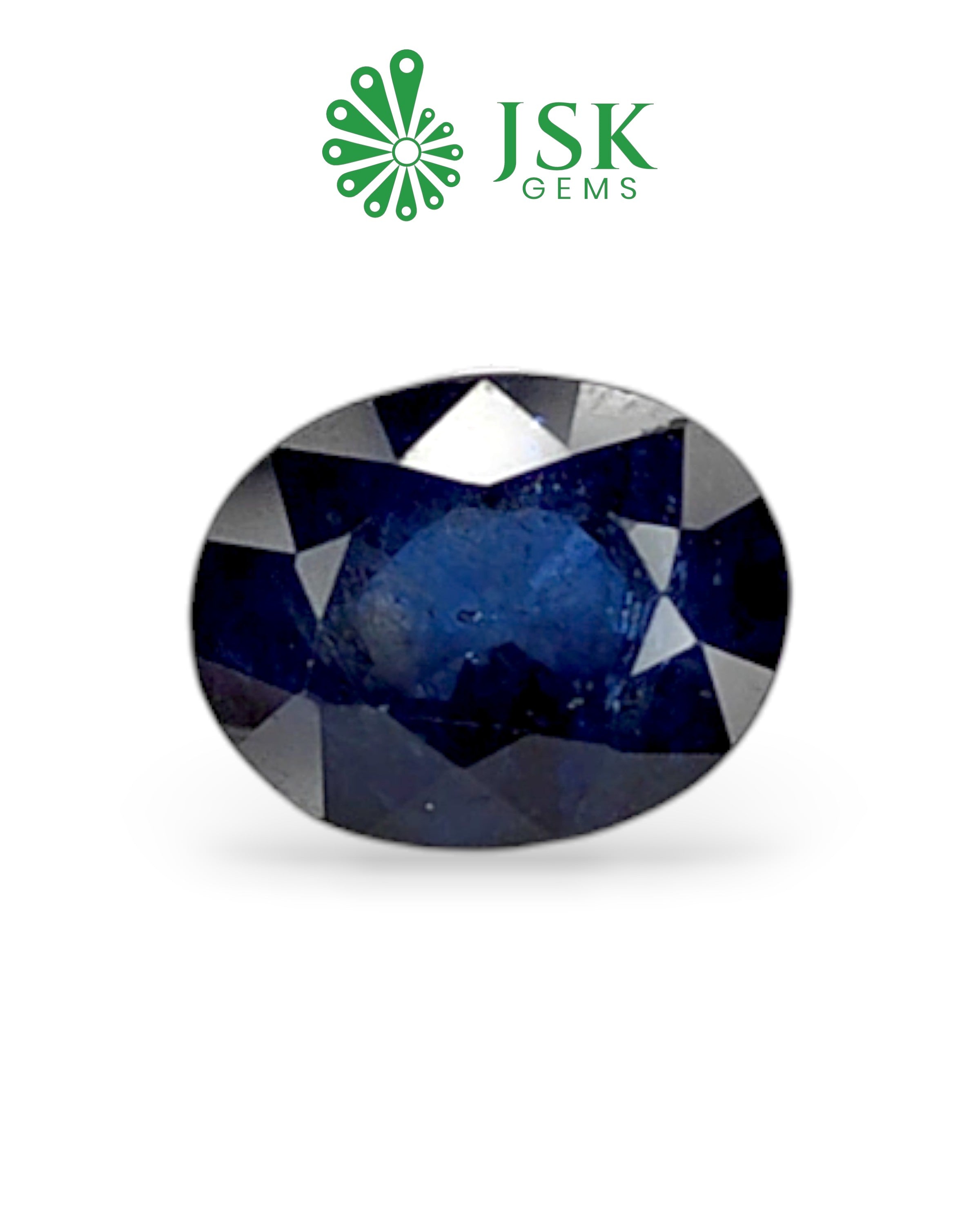 Premium 5.21 Ct - 5.78 Ratti Natural Bangkok Blue Sapphire(Heated)