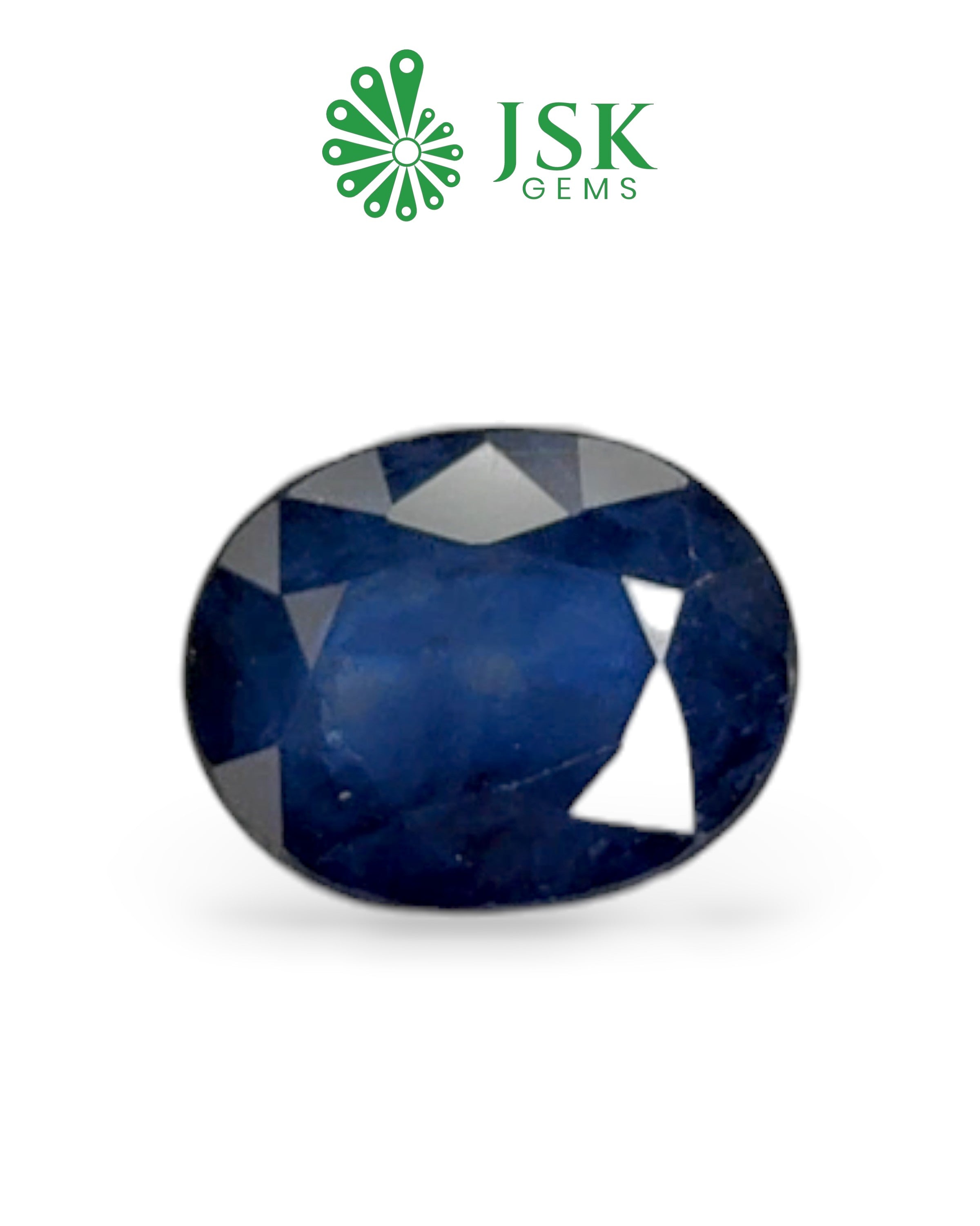 Premium 3.63 Ct - 4.03 Ratti Natural Bangkok Blue Sapphire(Heated)