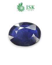 Premium 3.47 Ct - 3.85 Ratti Natural Bangkok Blue Sapphire(Heated)