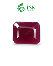 Top Certified 6.25 Ct - 6.94 Ratti Unheated Untreated Natural Ruby Manik