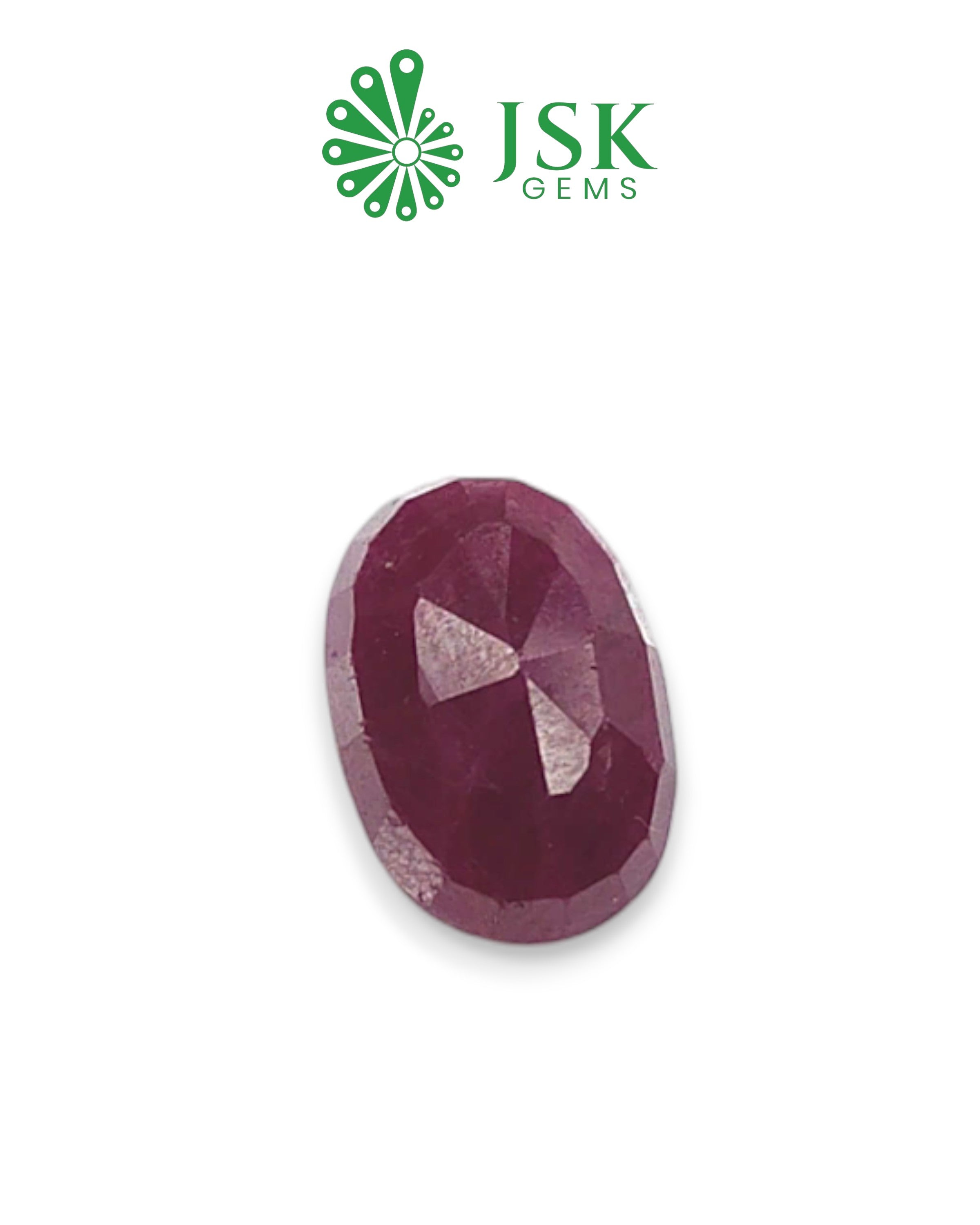 GTL Certified 6.25 Ct - 6.94 Ratti Unheated Untreated Natural Ruby Manik