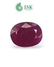 Top Certified 4.90 Ct - 5.44 Ratti Unheated Untreated Natural Ruby Manik
