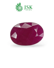 Top Certified 8.10 Ct - 9.00 Ratti Unheated Untreated Natural Ruby Manik