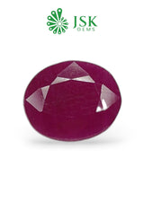 Top Certified 8.65 Ct - 9.61 Ratti Unheated Untreated Natural Ruby Manik