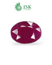 Top Certified 4.27 Ct - 4.74 Ratti Unheated Untreated Natural Ruby Manik