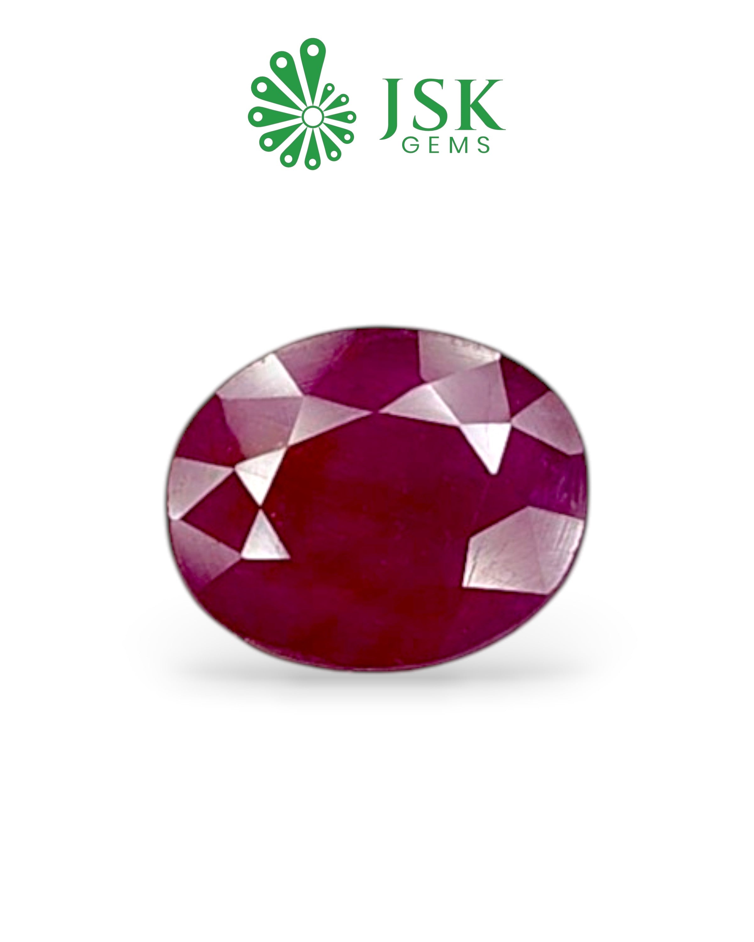Top Grade GTL Certified 6.33 Ct - 7.03 Ratti Unheated Untreated Natural Ruby Manik