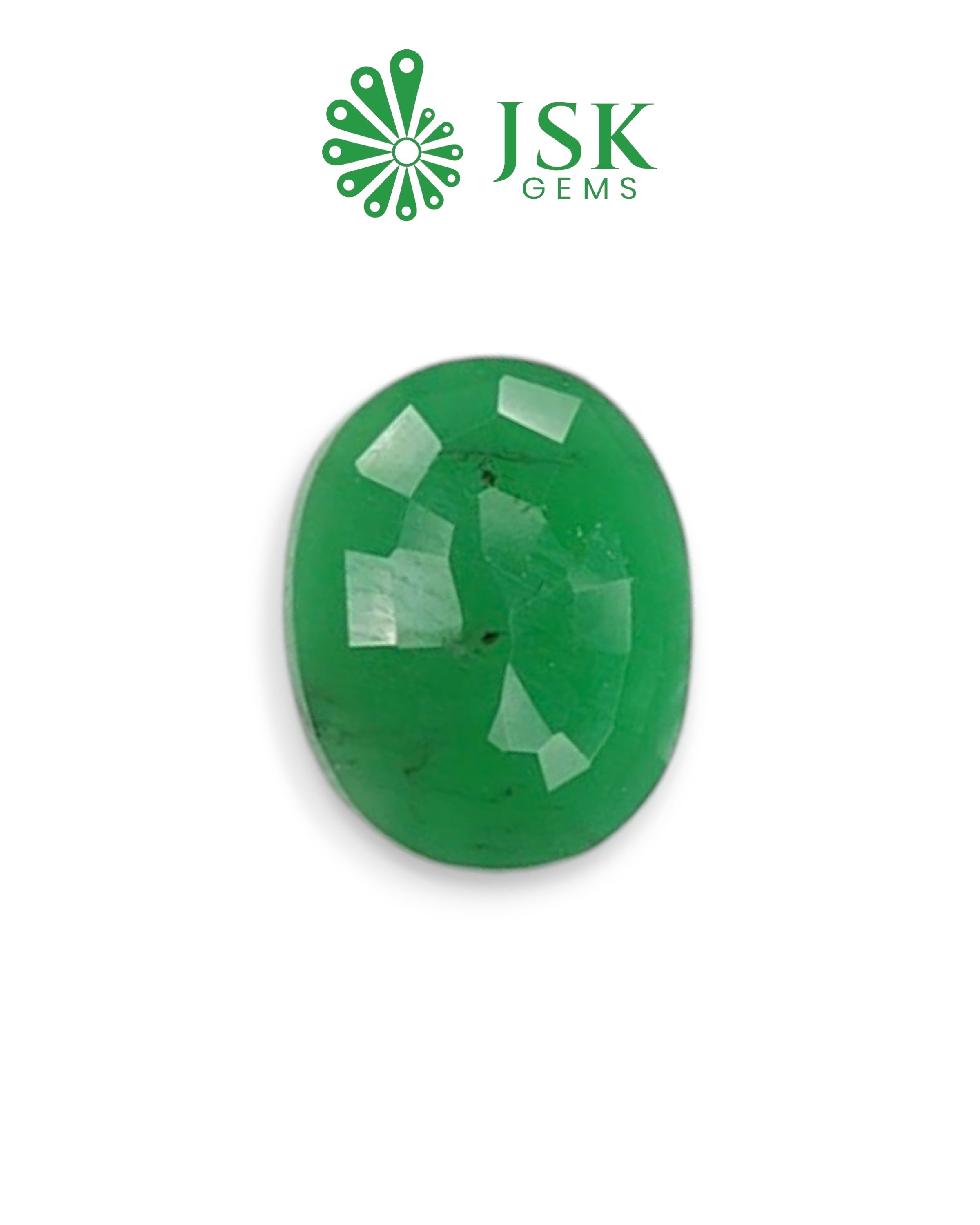 Premium Grade 4.58 Ct - 5.09 Ratti Natural Emerald - Panna