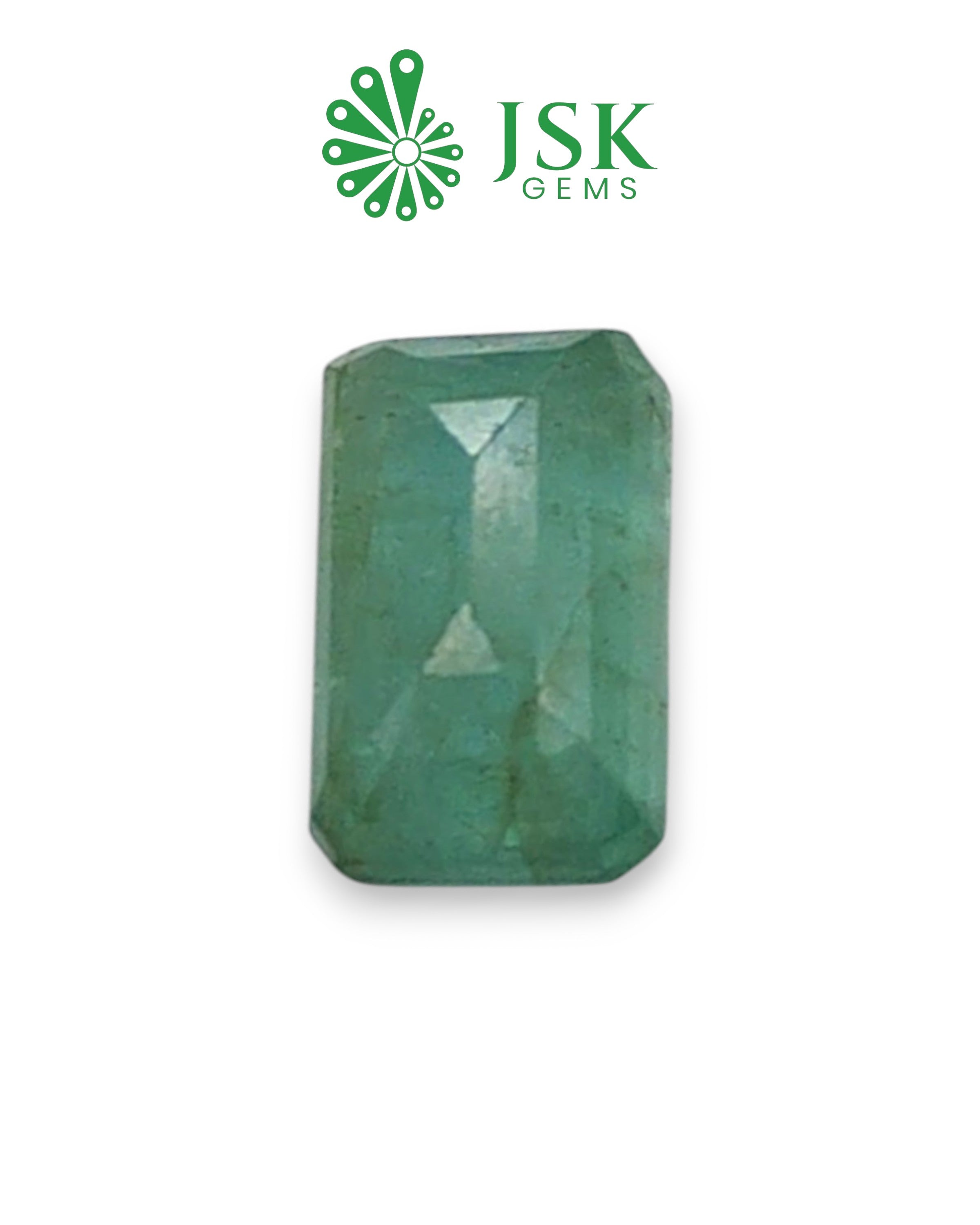 Premium Grade 4.52 Ct - 5.02 Ratti Natural Emerald - Panna