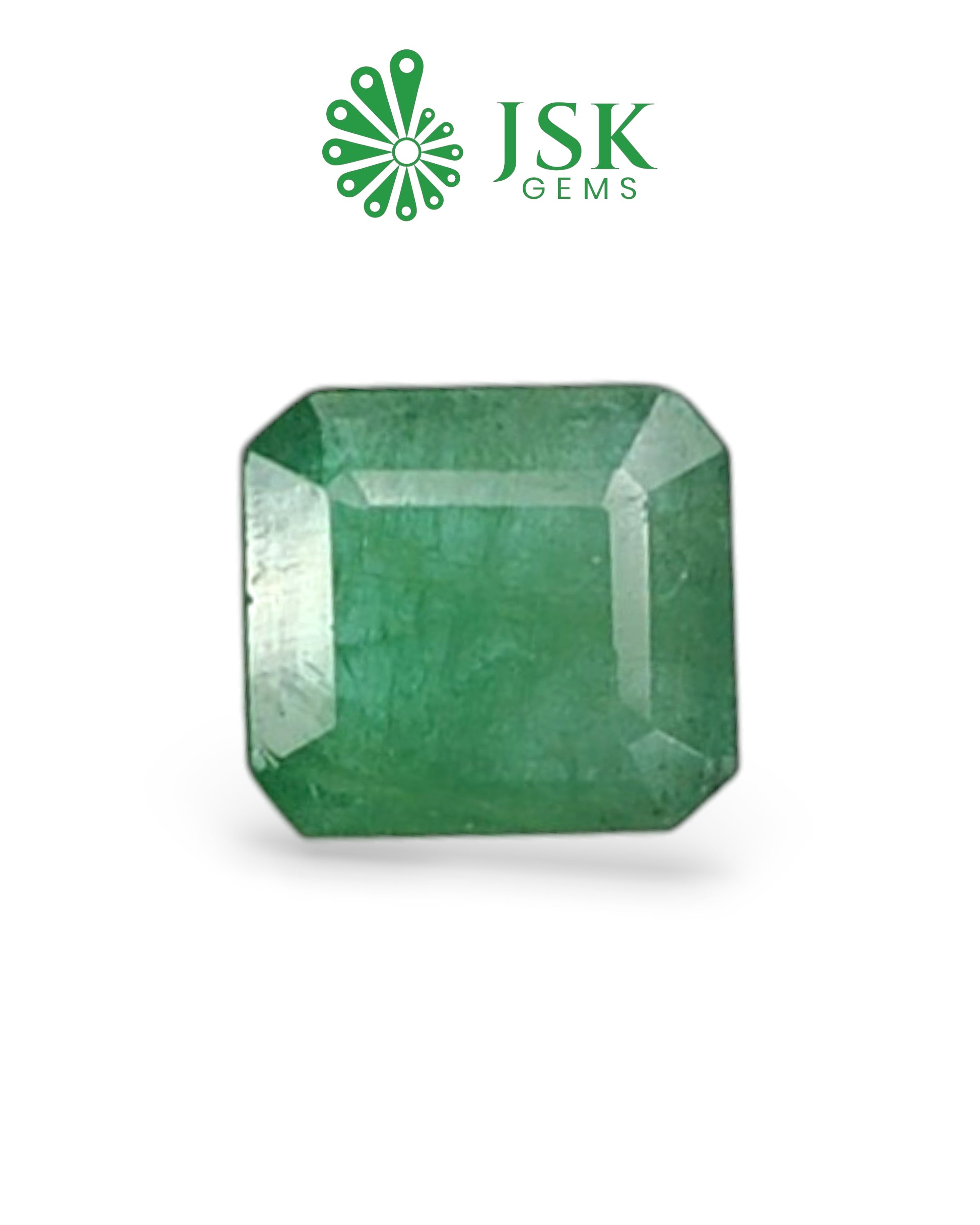 Premium Grade 4.60 Ct - 5.11 Ratti Natural Emerald - Panna