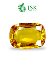 Top Grade 5.58 Ct - 6.20 Ratti Natural Bangkok Yellow Sapphire - Pukhraj