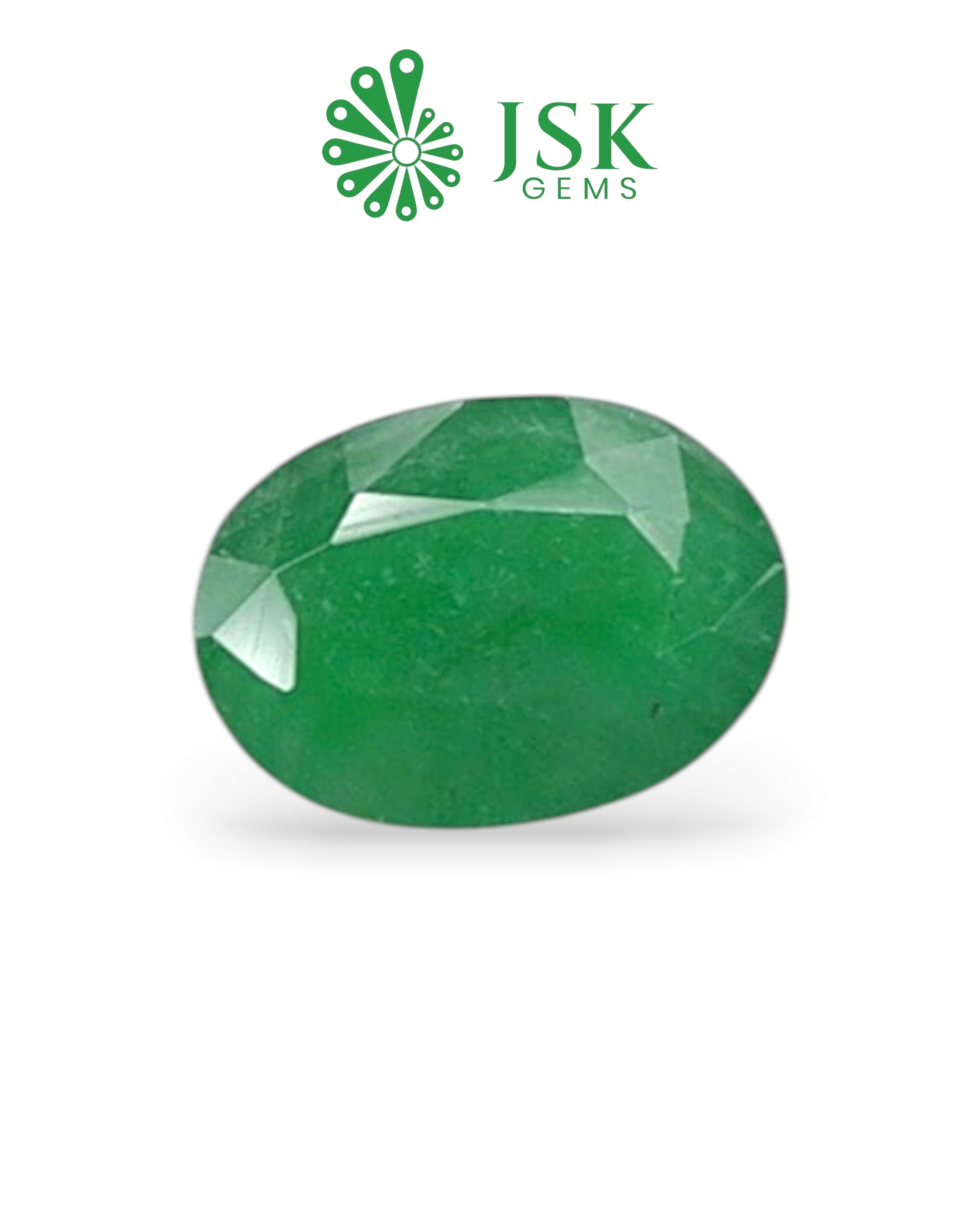 Premium Grade 5.87 Ct - 6.52 Ratti Natural Emerald - Panna