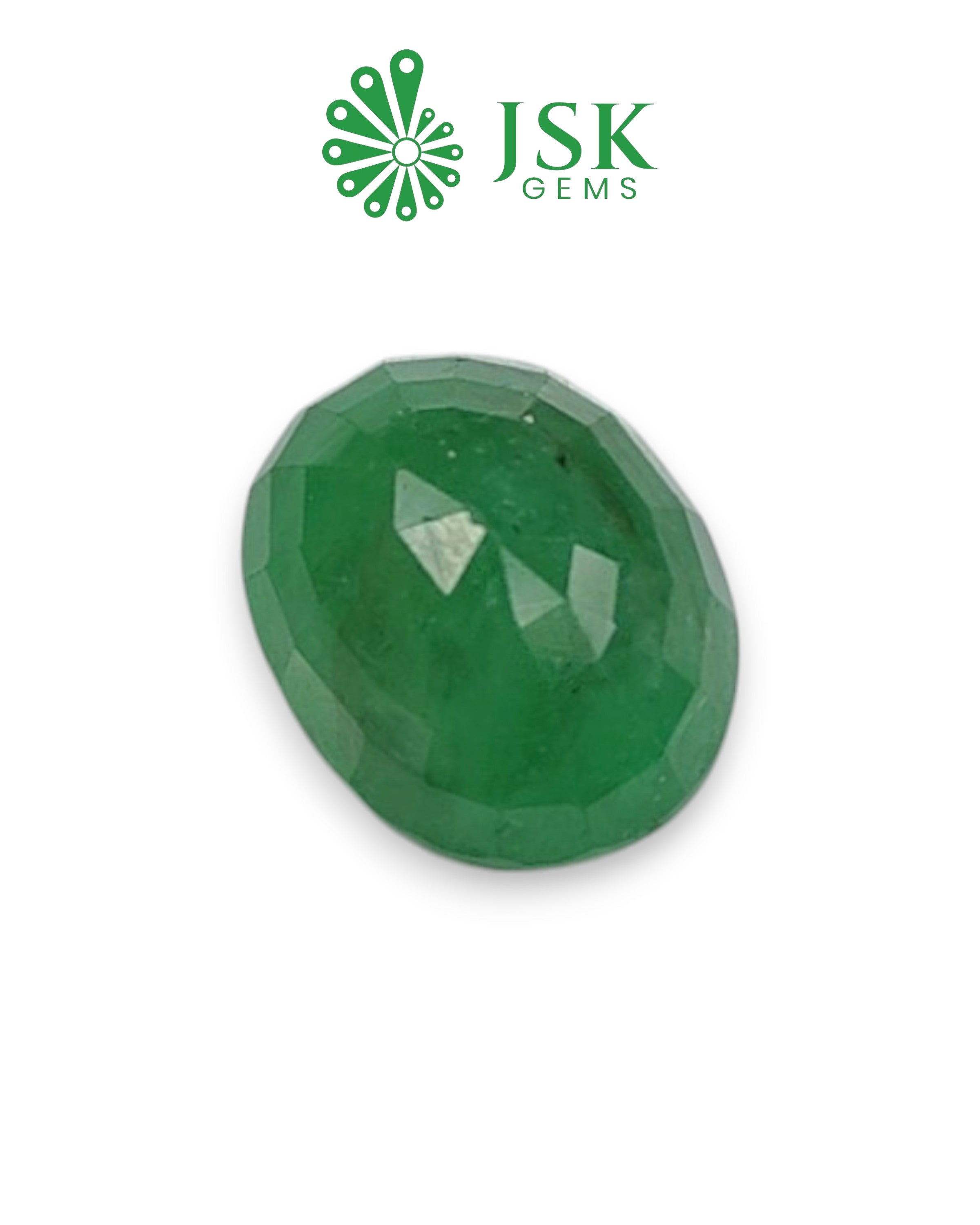 Premium Grade 10.58 Ct - 11.76 Ratti Natural Emerald - Panna