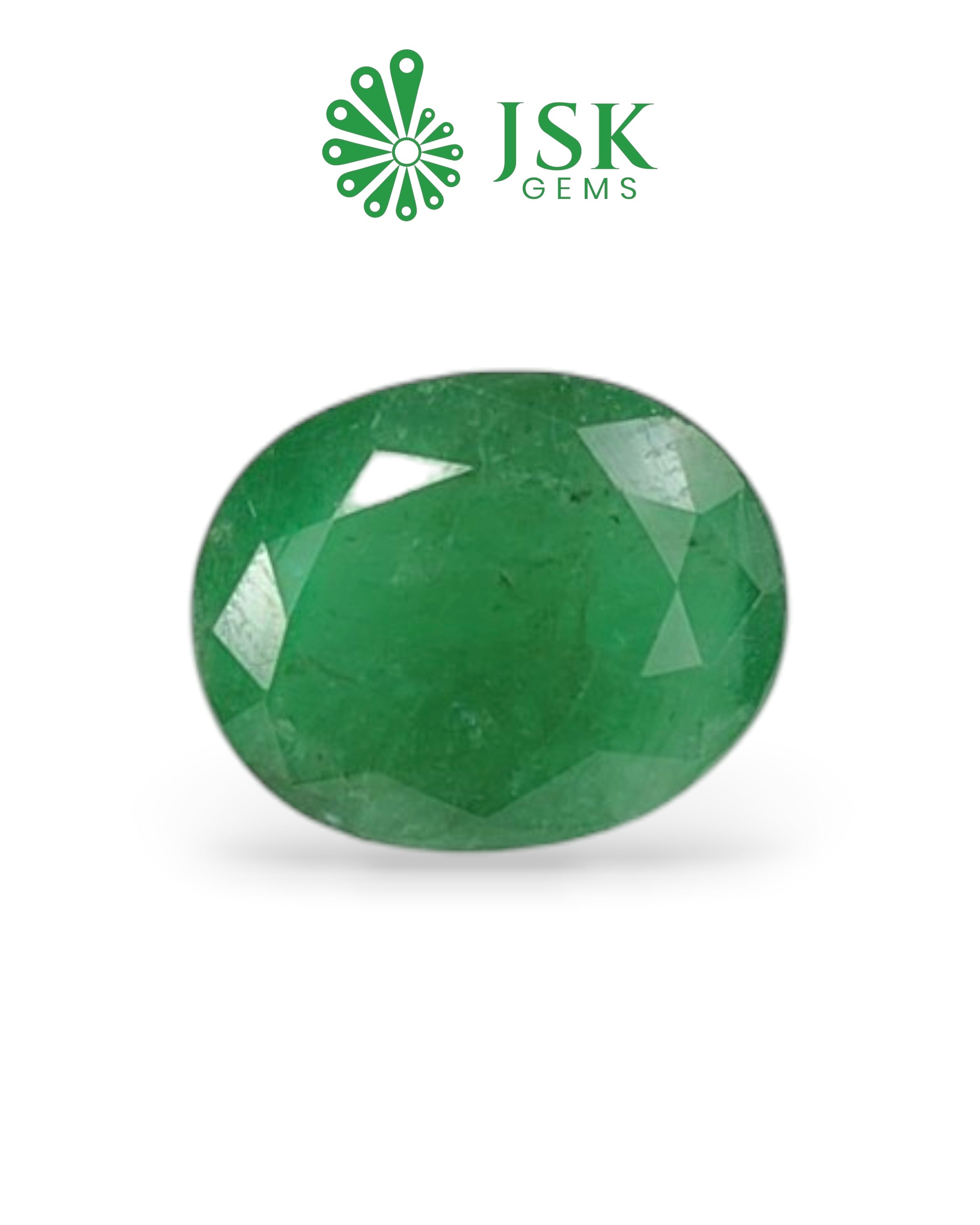 Premium Grade 10.58 Ct - 11.76 Ratti Natural Emerald - Panna