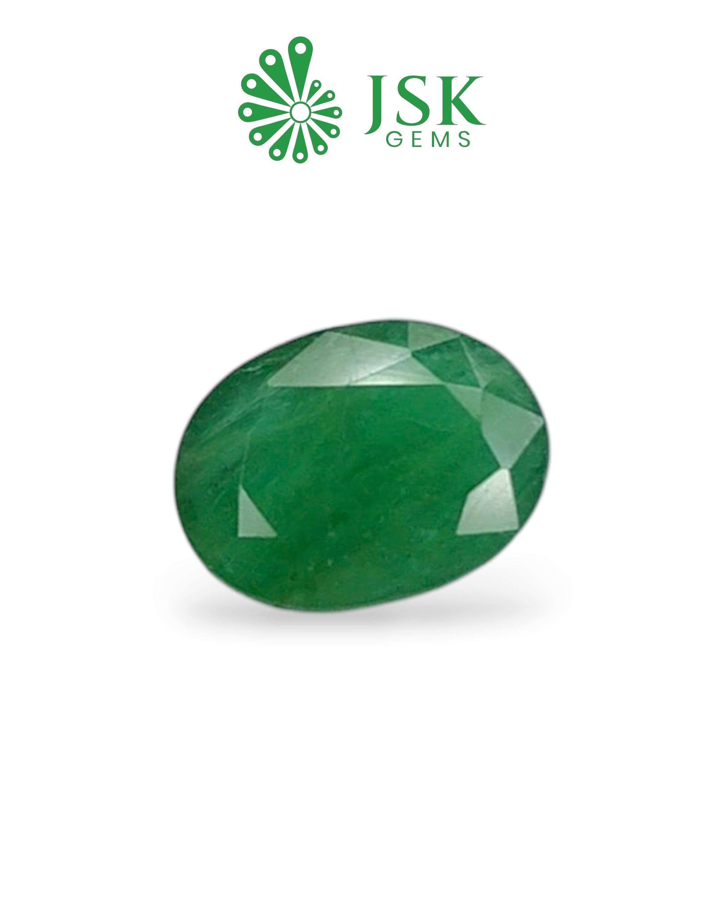 Premium Grade 6.62 Ct - 7.36 Ratti Natural Emerald - Panna
